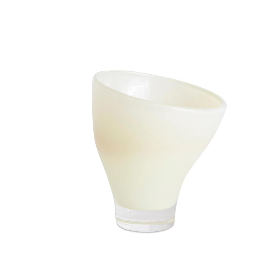 Hand Blow Glass Contrapposto Cup 9  