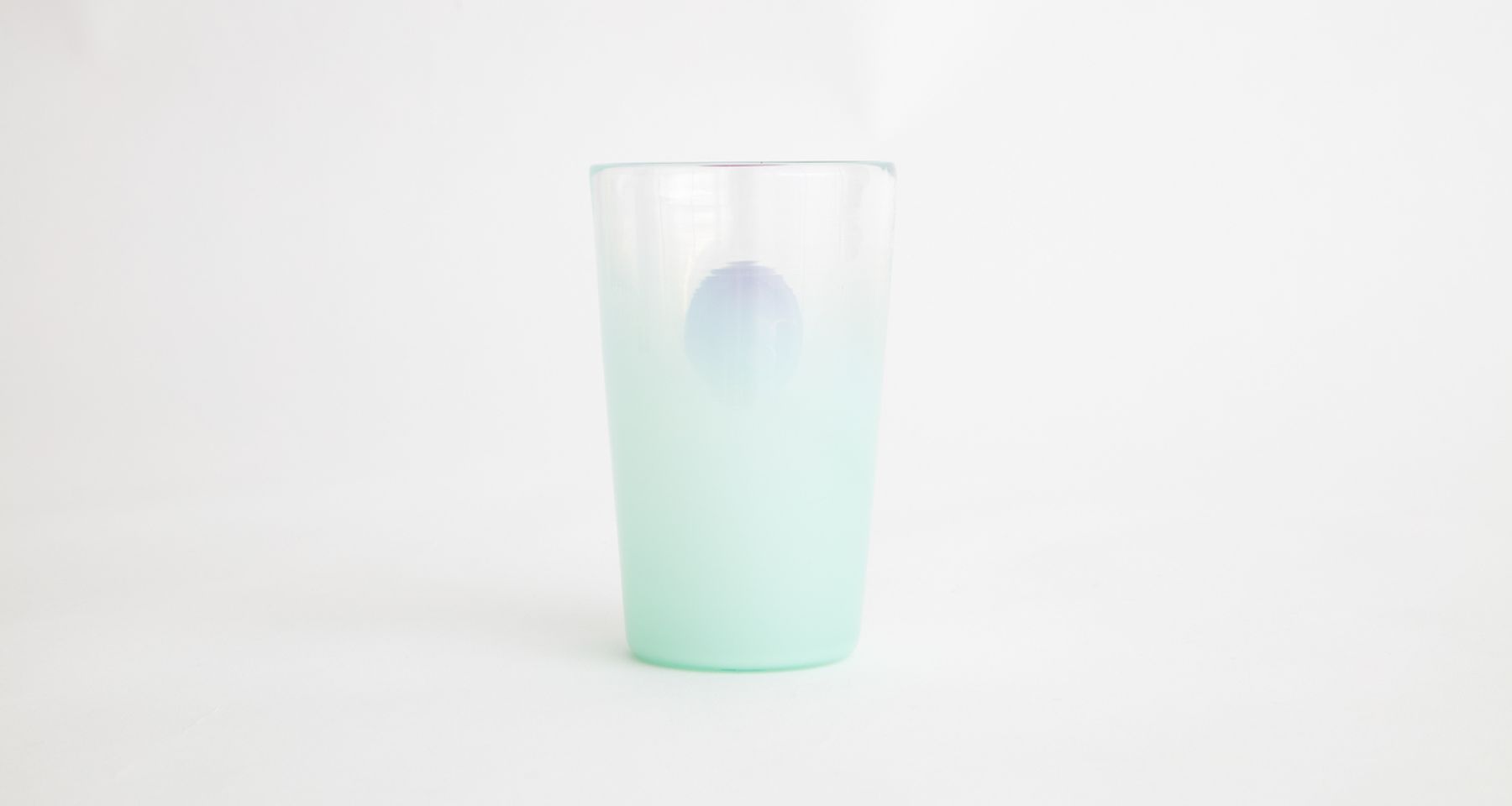 Hand Blown Glass Sunrise Sunset Cup 5   by Fort Makers