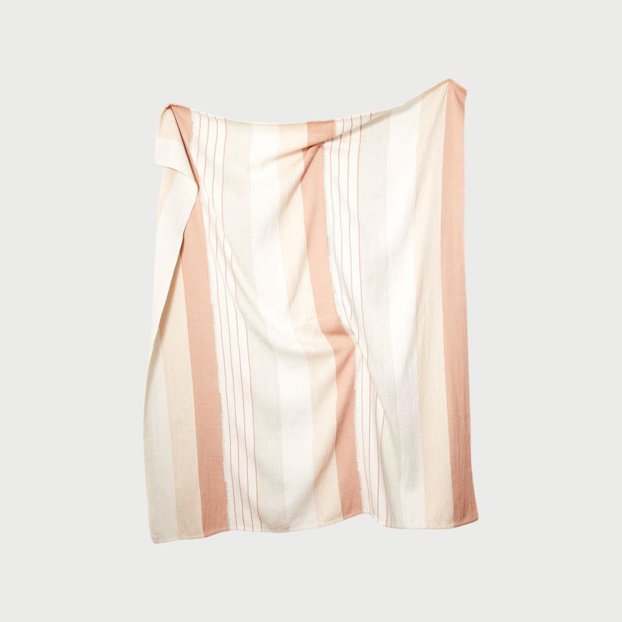 Pantelho Throw Peach + Sage