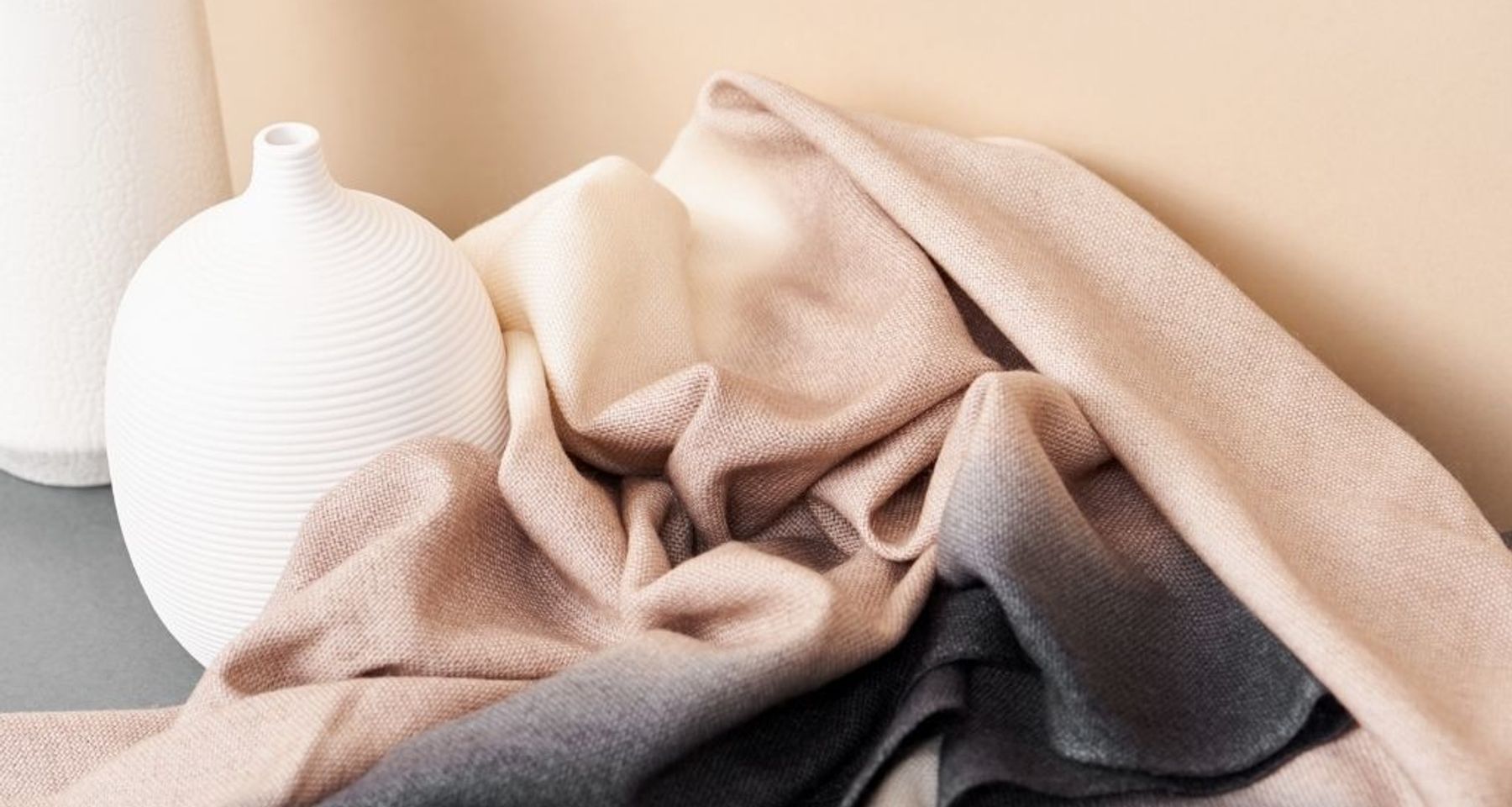 Toast Merino Throw by Studio Variously