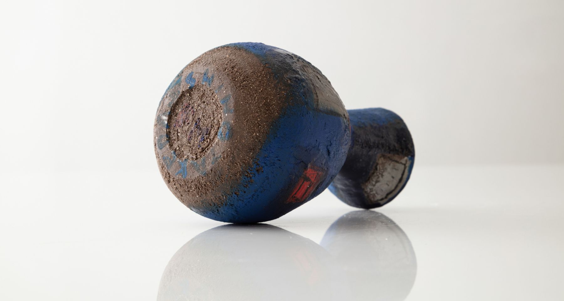 The World Through The Blue, 蒼の世界 6 Handmade Ceramic Vase Unique Edition by Fort Makers