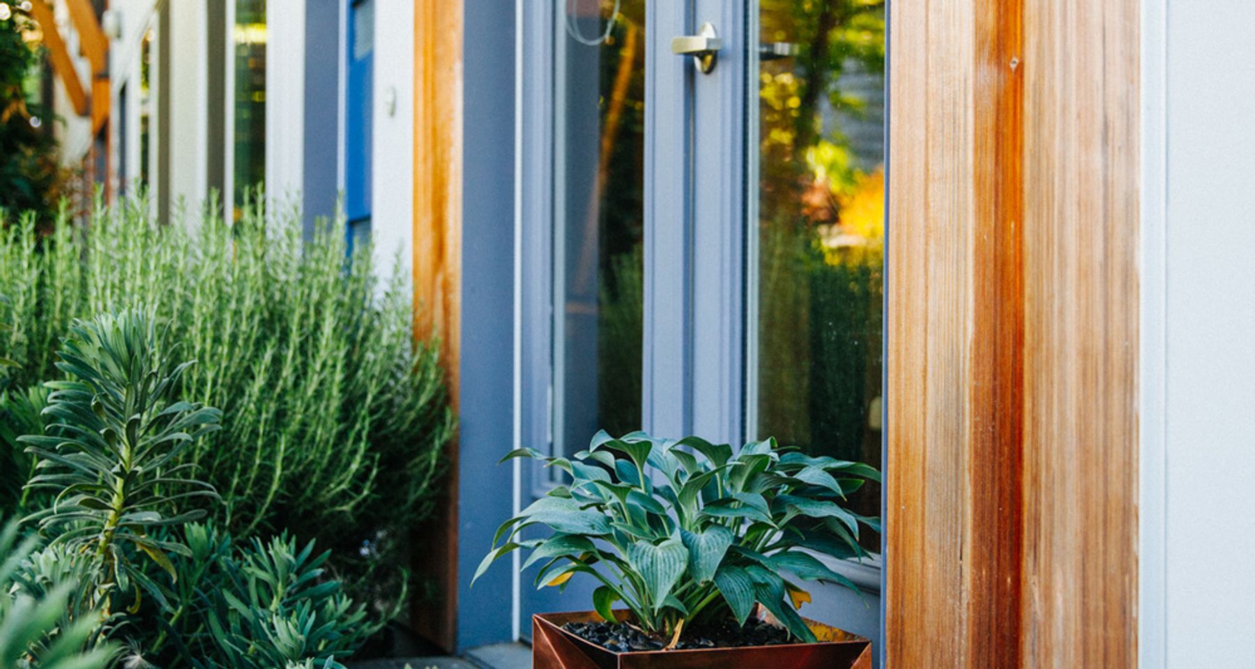Origami Planter Copper by Trey Jones Studio