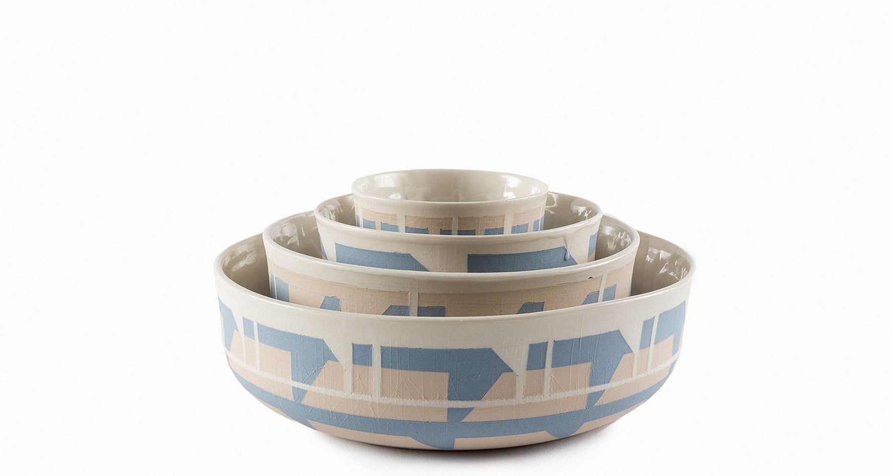 Inlaid Nesting Bowl (extra large) by Andrew Molleur