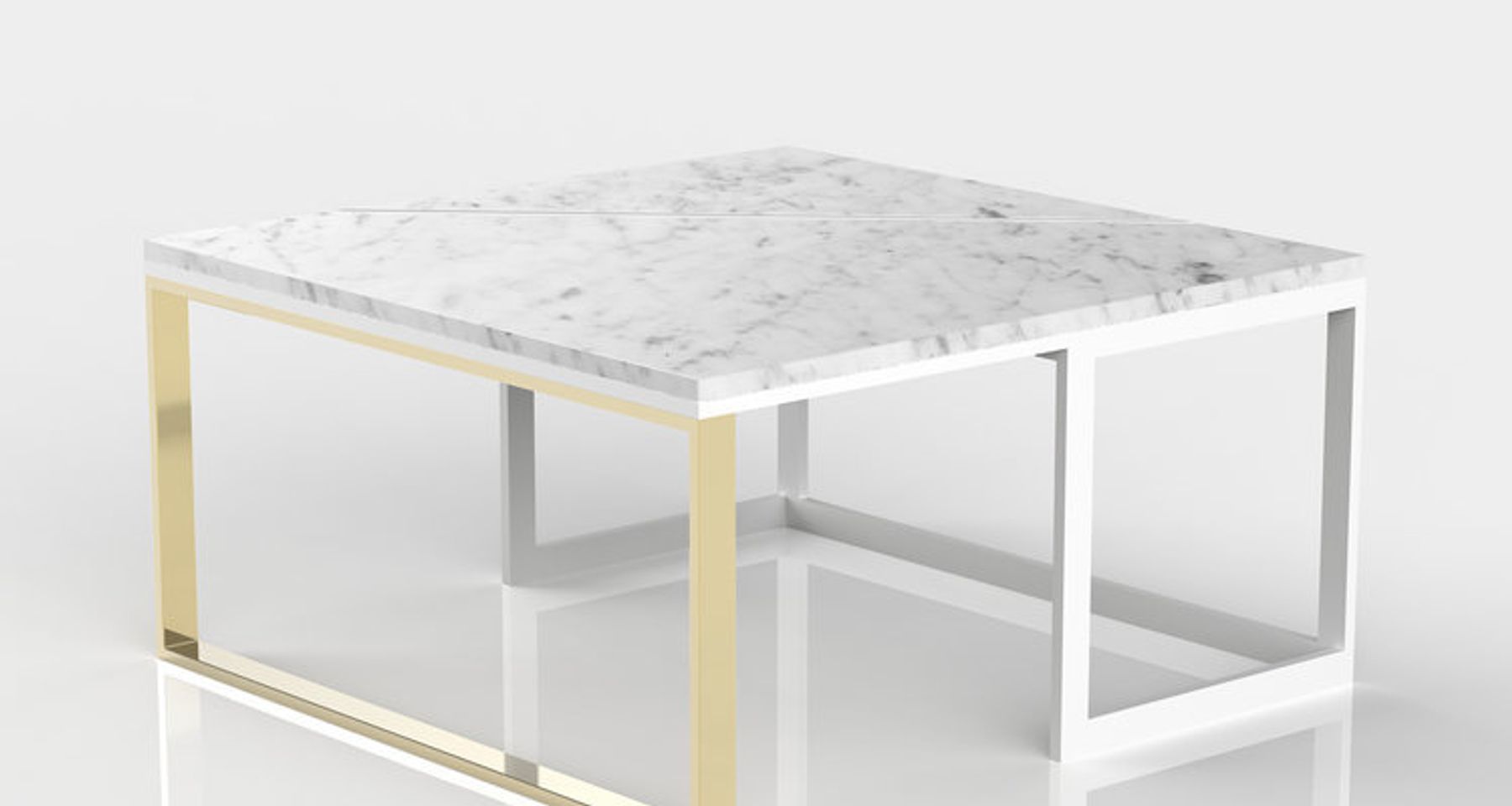 Hialeah Coffee Table - Square by Iacoli and McAllister