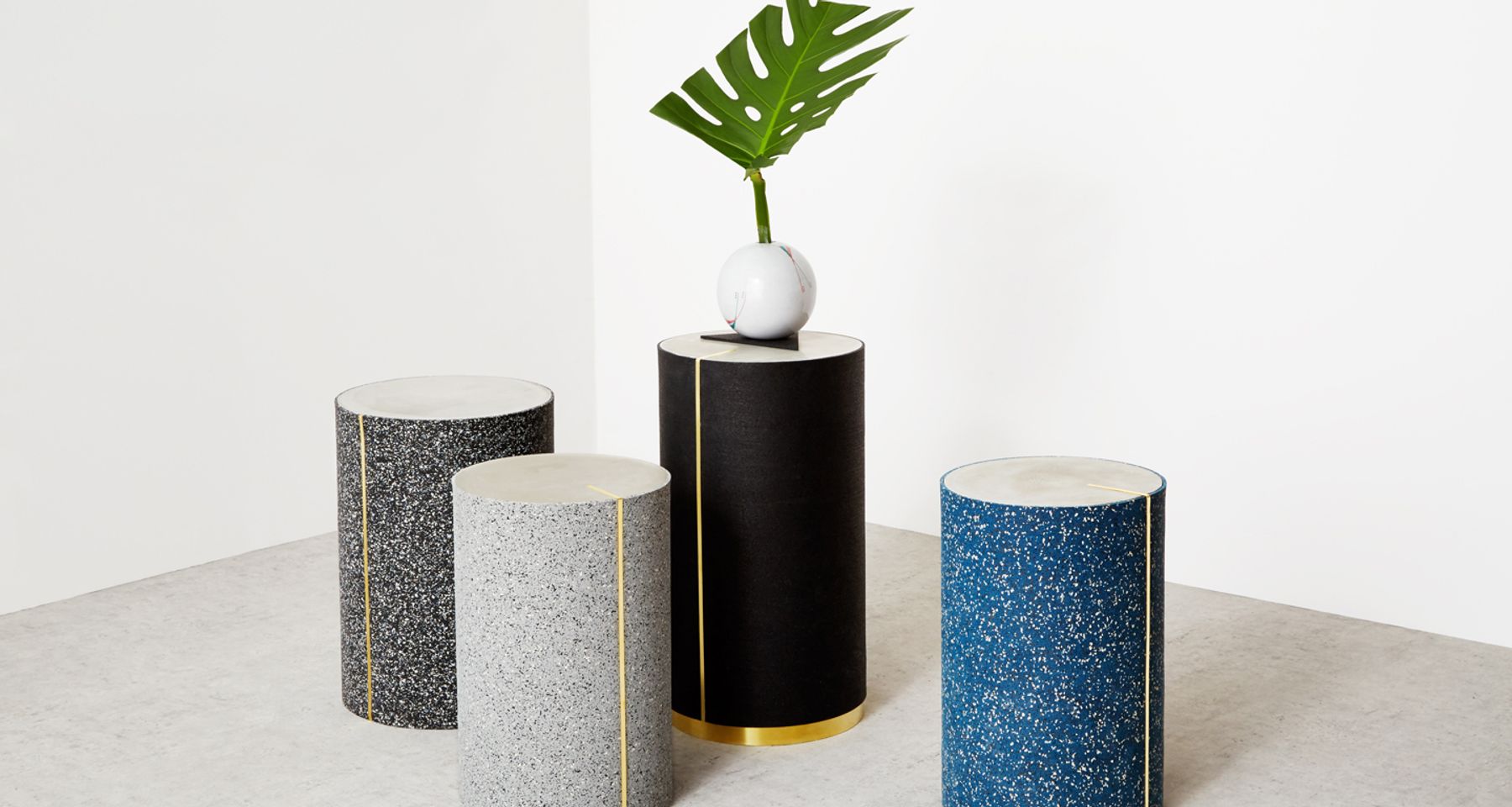 Rubber CYL Side Table | Royal by Slash Objects