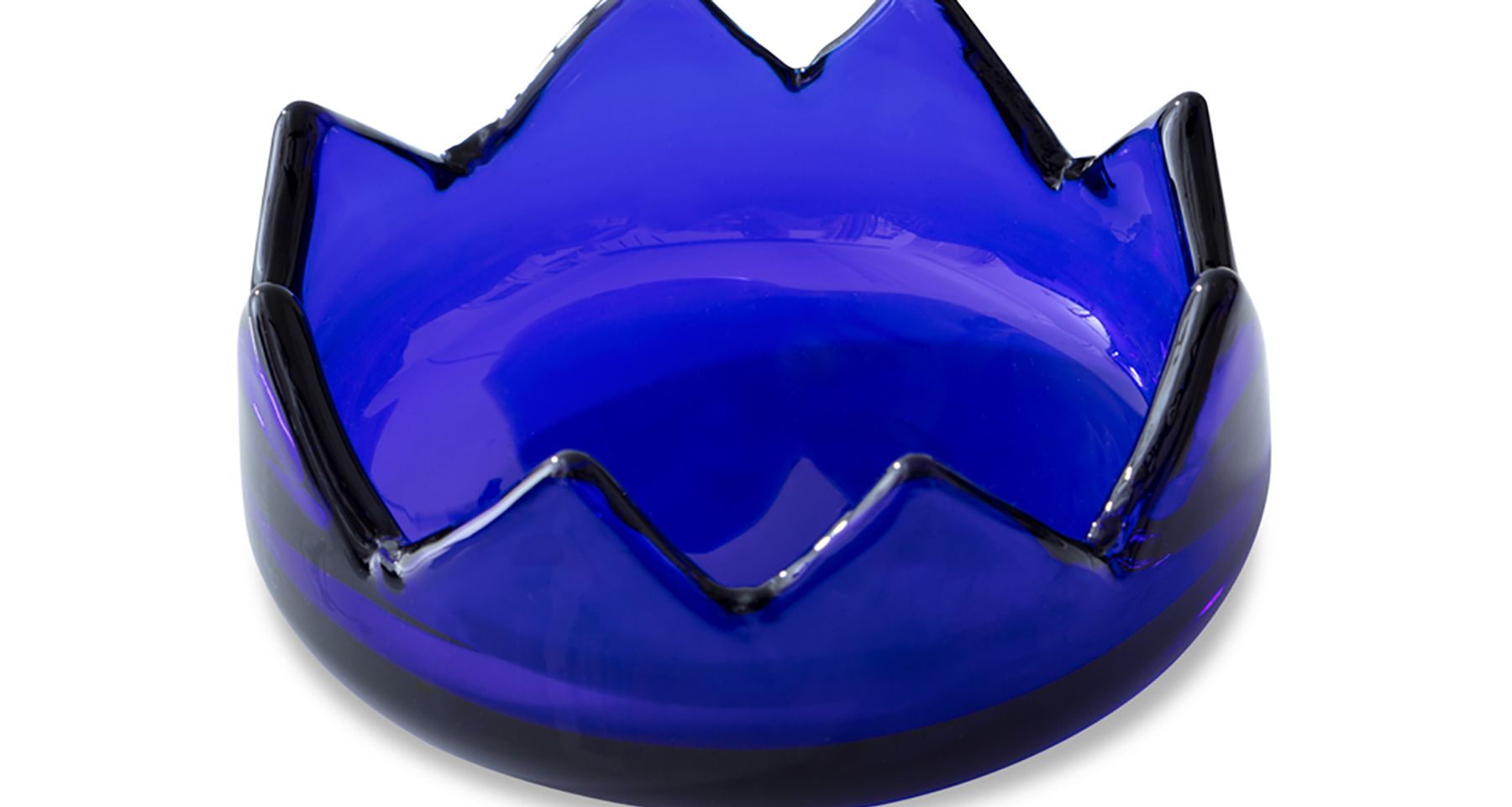 Circling Mountains Handmade Glass Vessel Unique Edition by Fort Makers