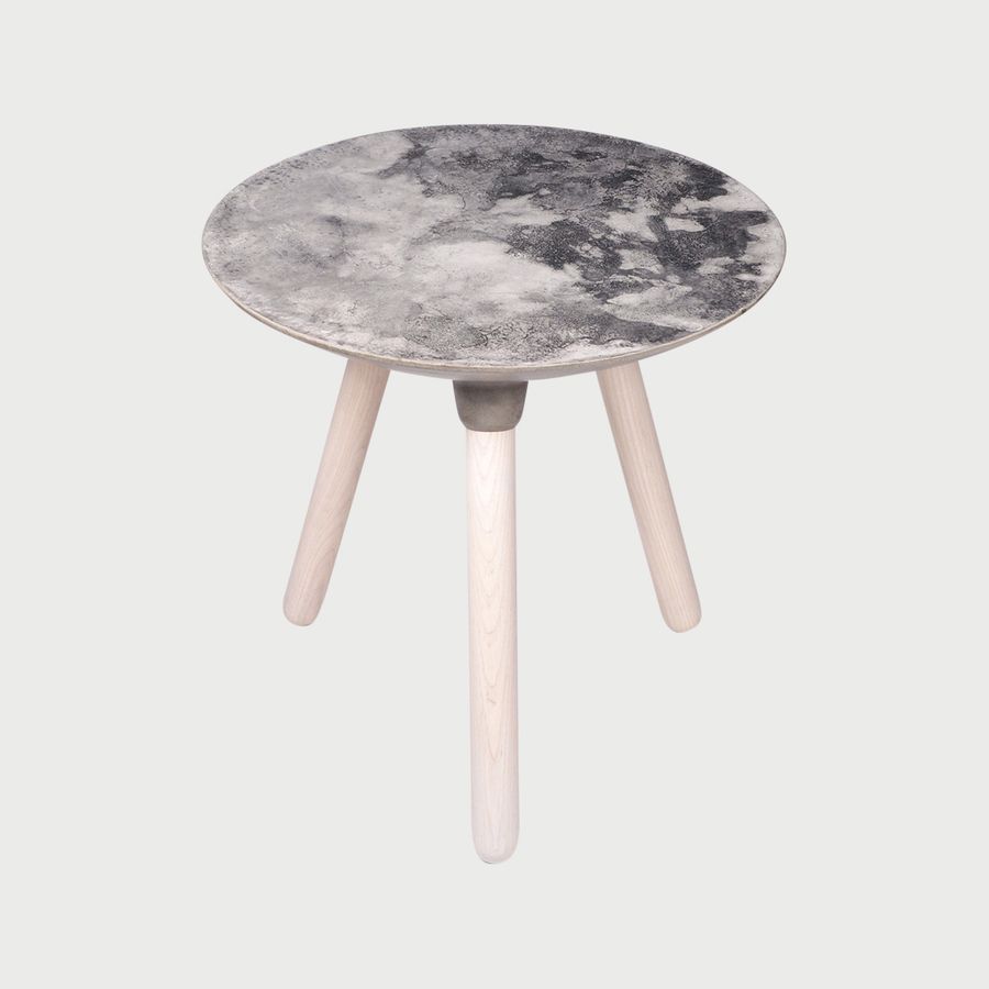 Moon Satellite Side Table | Light Grey