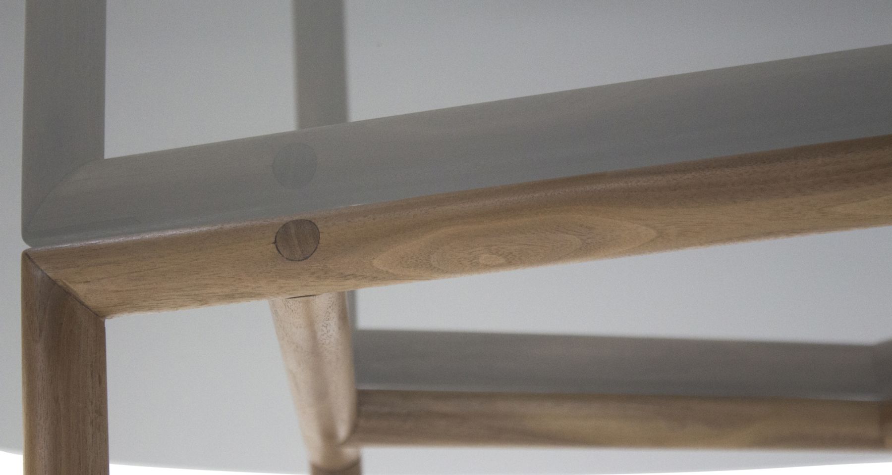 Gallagher Coffee Table / Smoked Top by Tronk