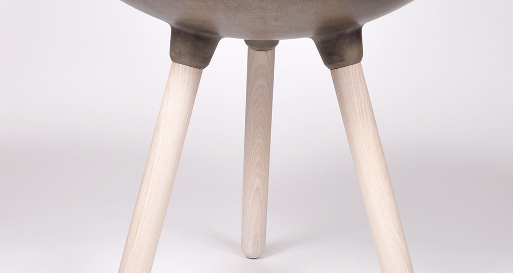 Moon Satellite Side Table | Light Grey by Bronsen