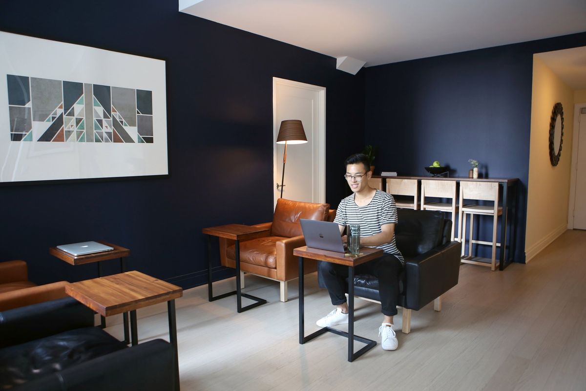 70 Pine Resident Lounge