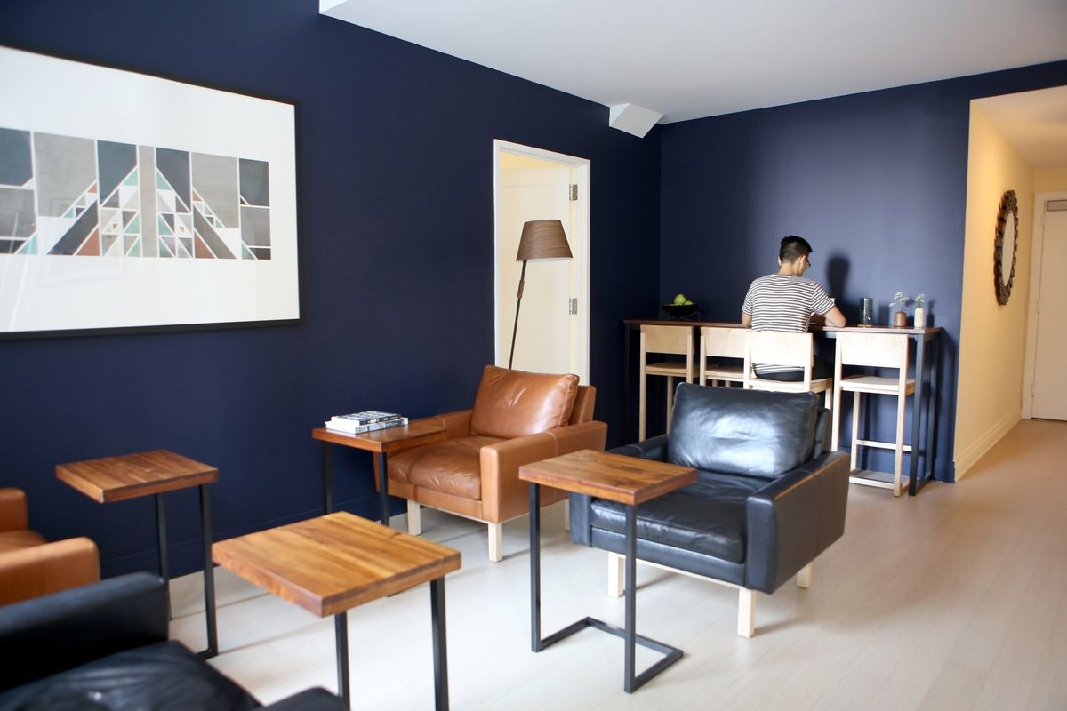 70 Pine Resident Lounge