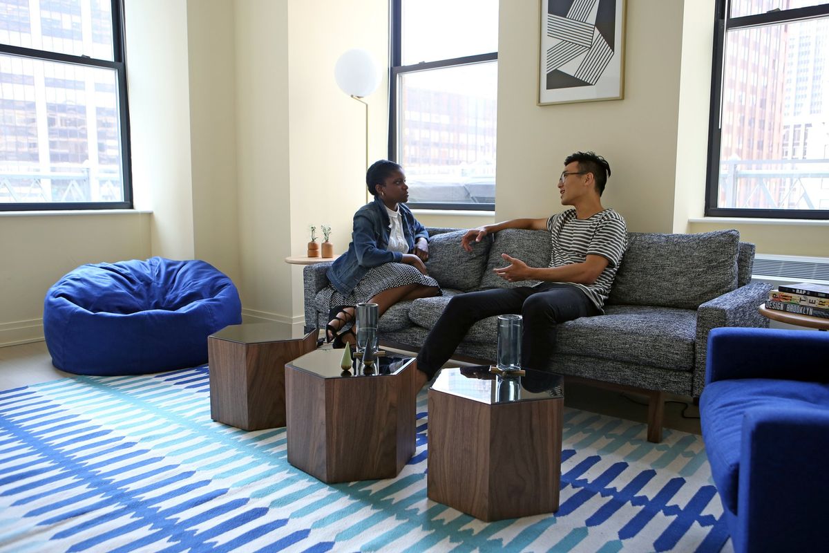 70 Pine Resident Lounge