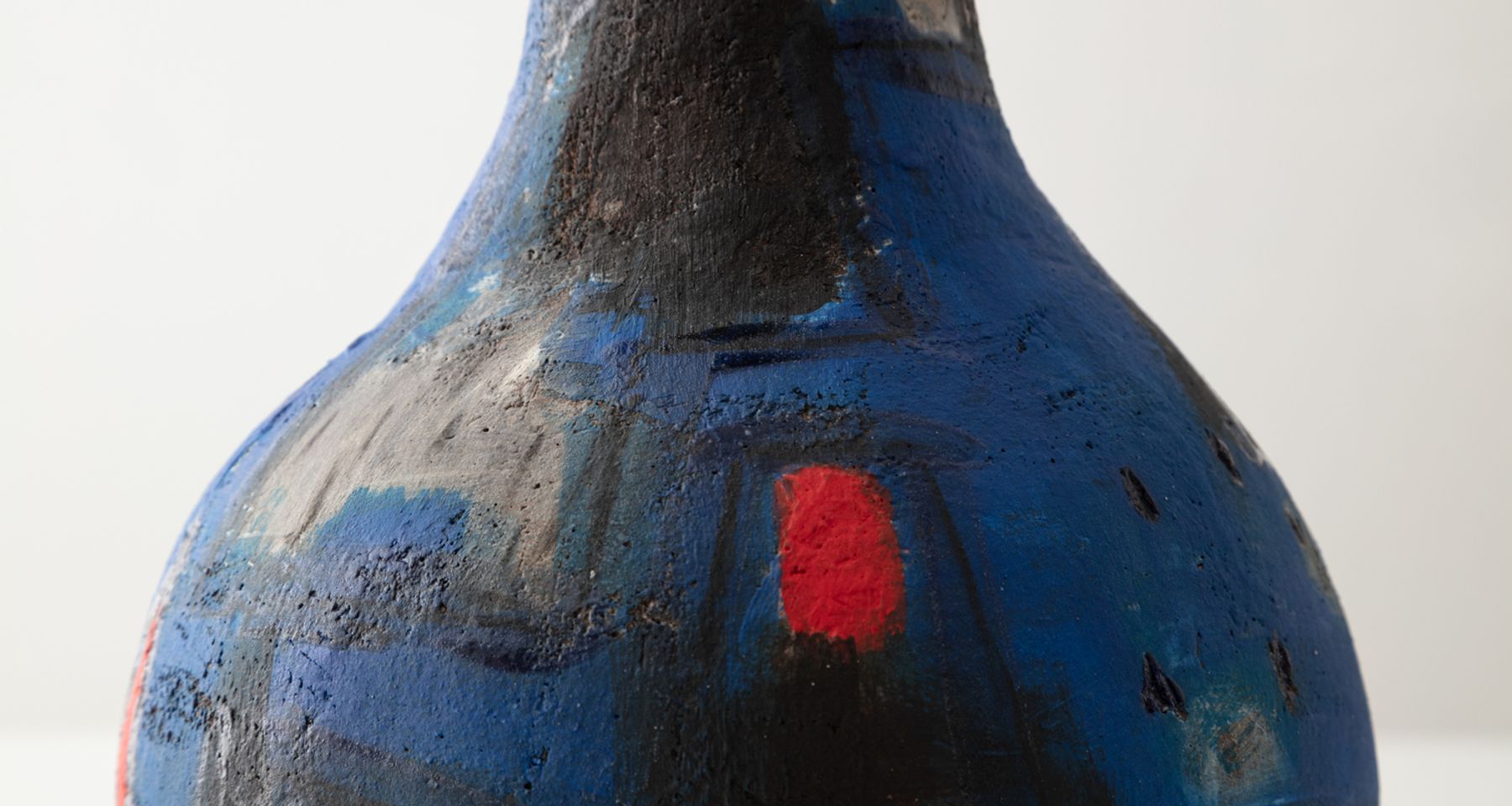 The World Through The Blue, 蒼の世界 2 Handmade Ceramic Vase Unique Edition by Fort Makers