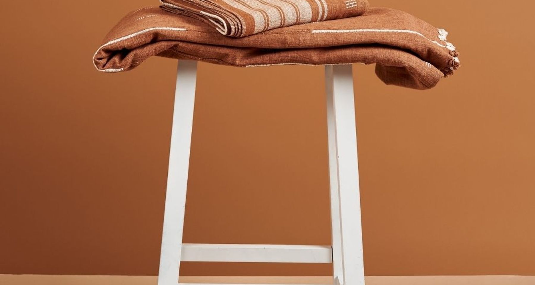 Reyti Organic Cotton Throw by Studio Variously