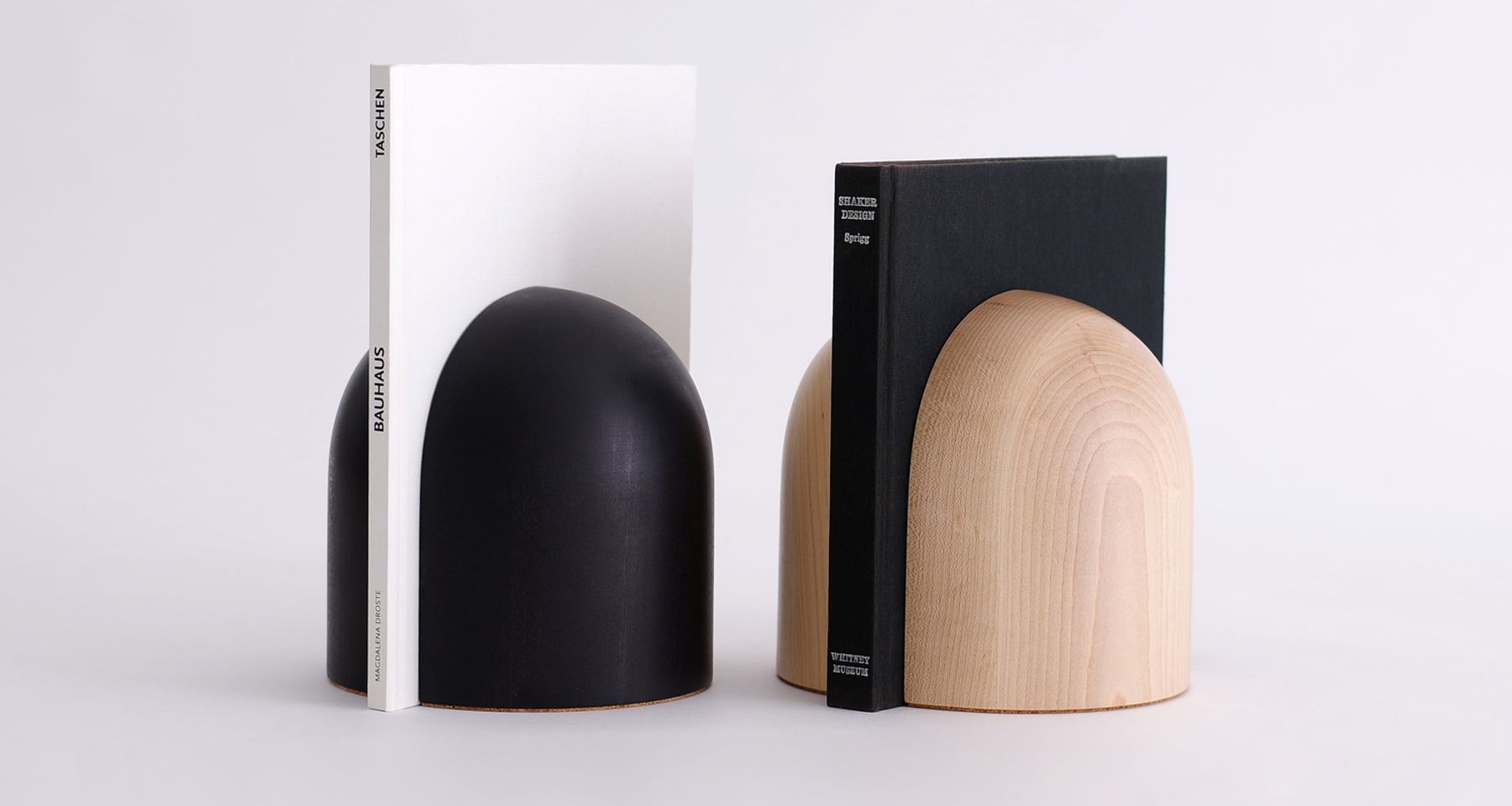 Dome Bookends - Black by Cofield