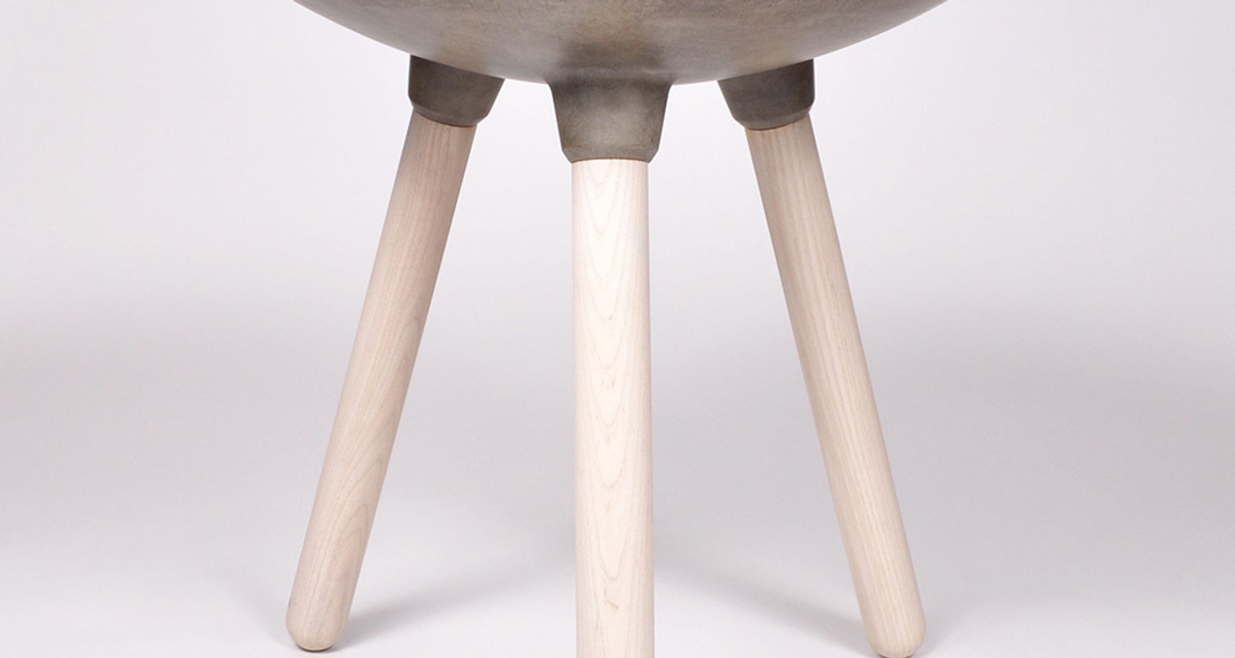 Moon Satellite Side Table | Light Grey by Bronsen