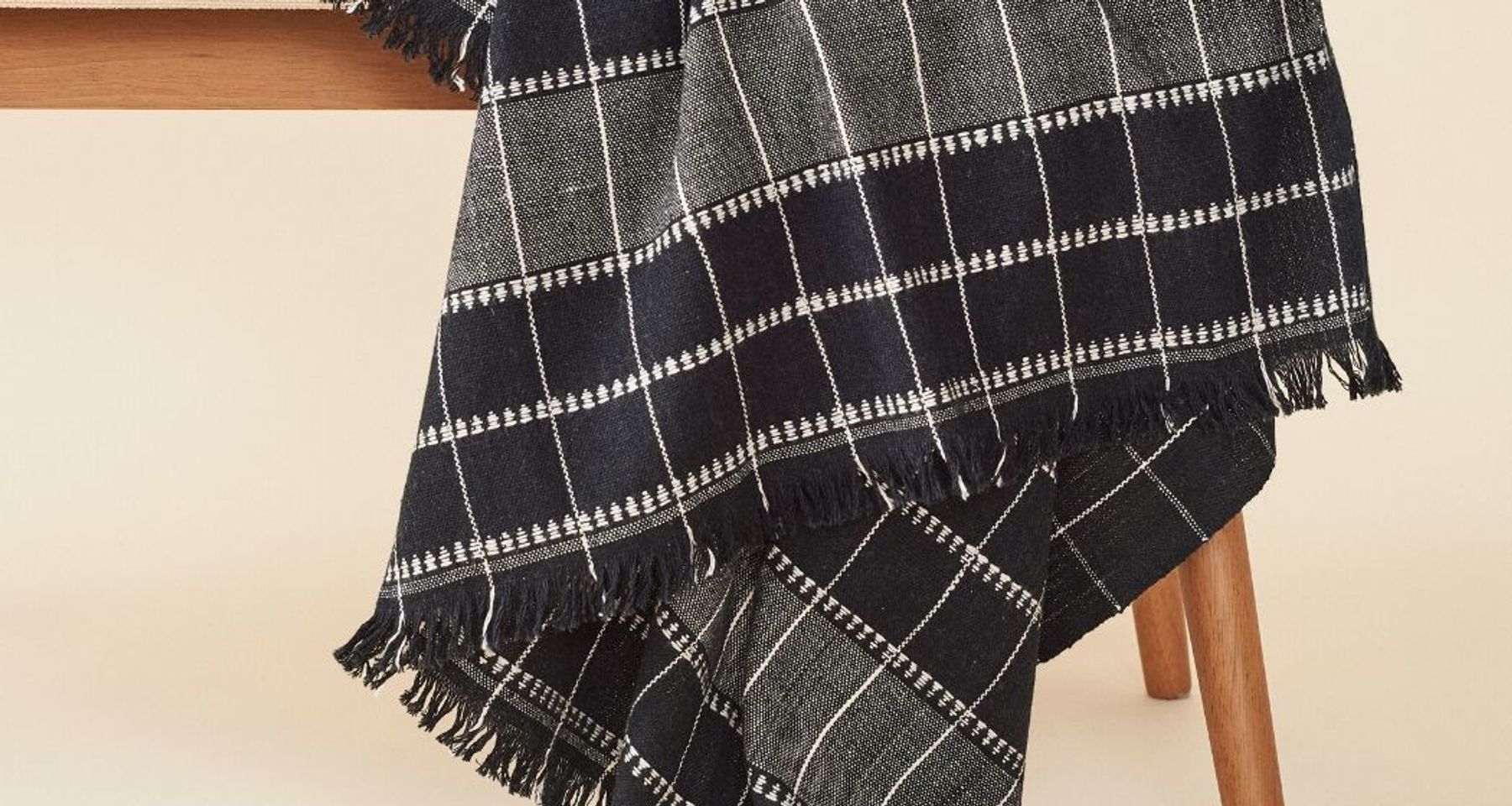 Charco Organic Cotton Throw by Studio Variously