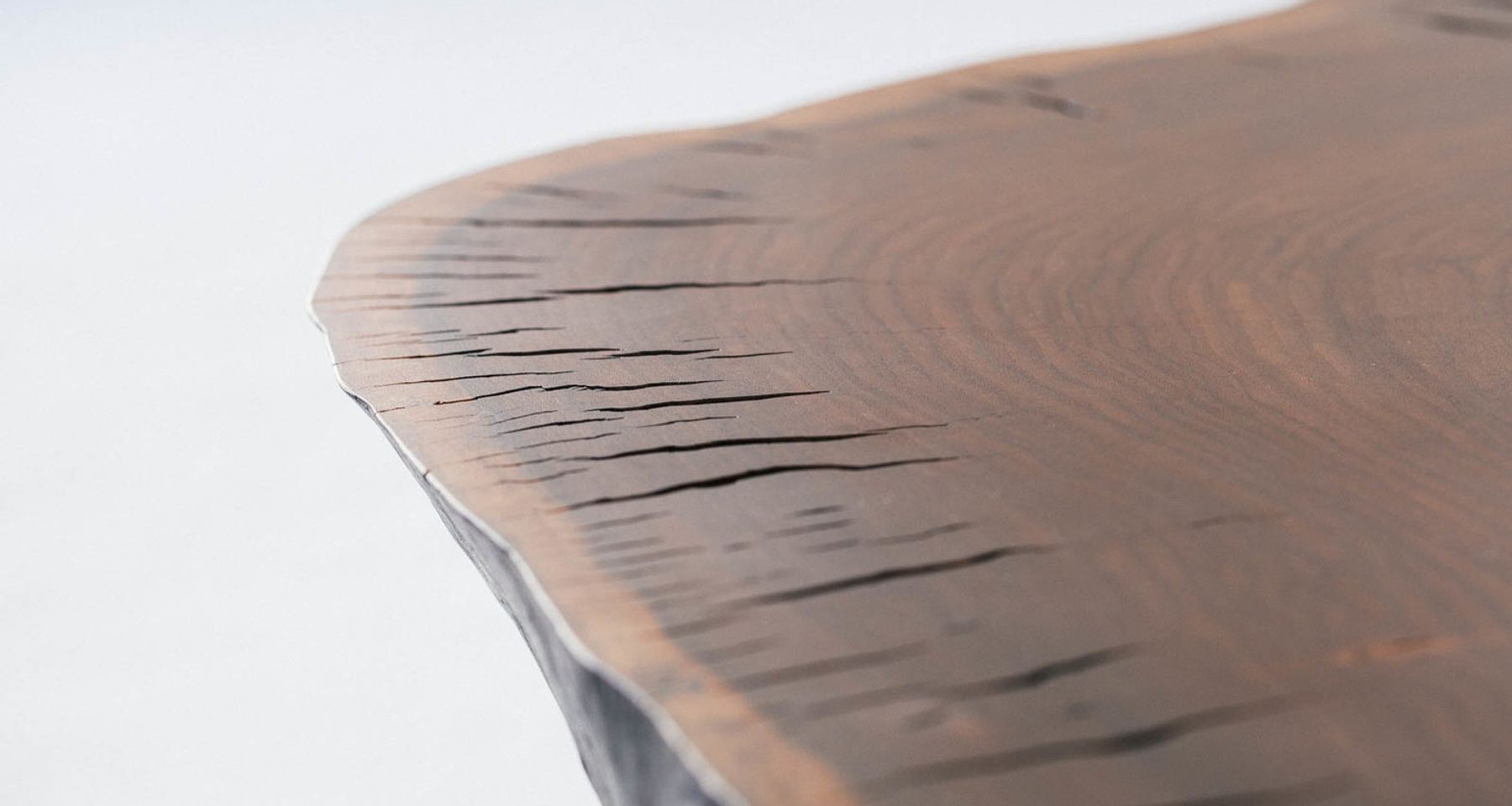 Custom Slab Coffee Table by De JONG & Co.