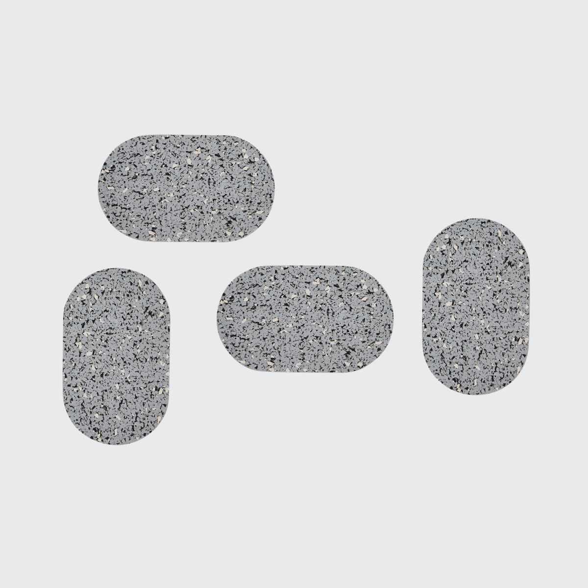 Rubber Oval Coasters