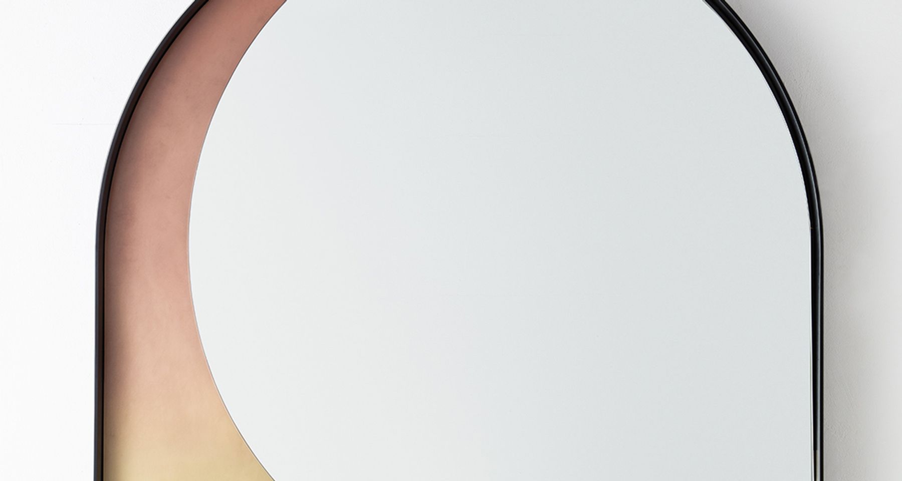 Slip Mirror in Rose Gradient by Kin & Company