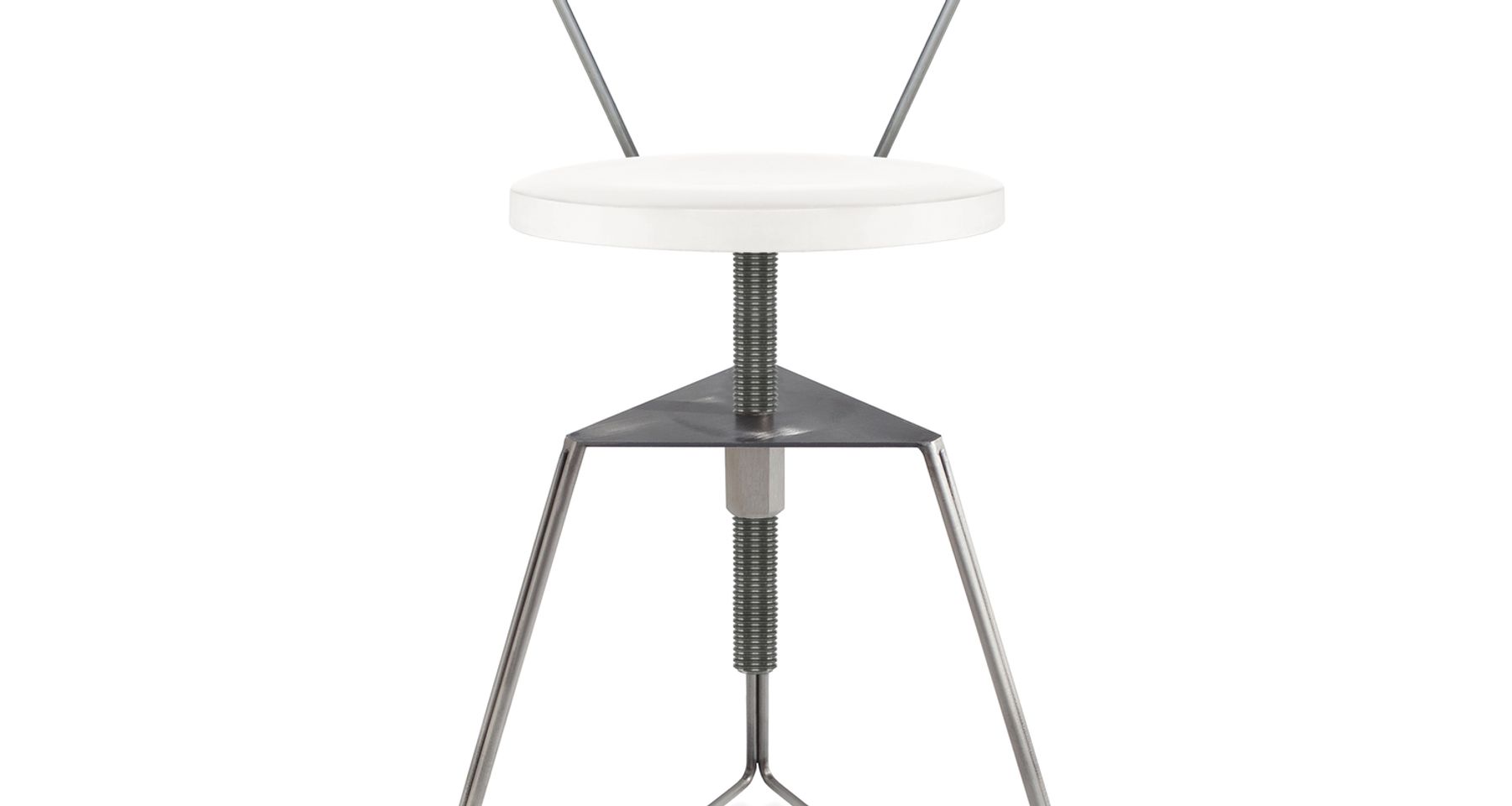 The Camp Stool with Backrest by Greta de Parry