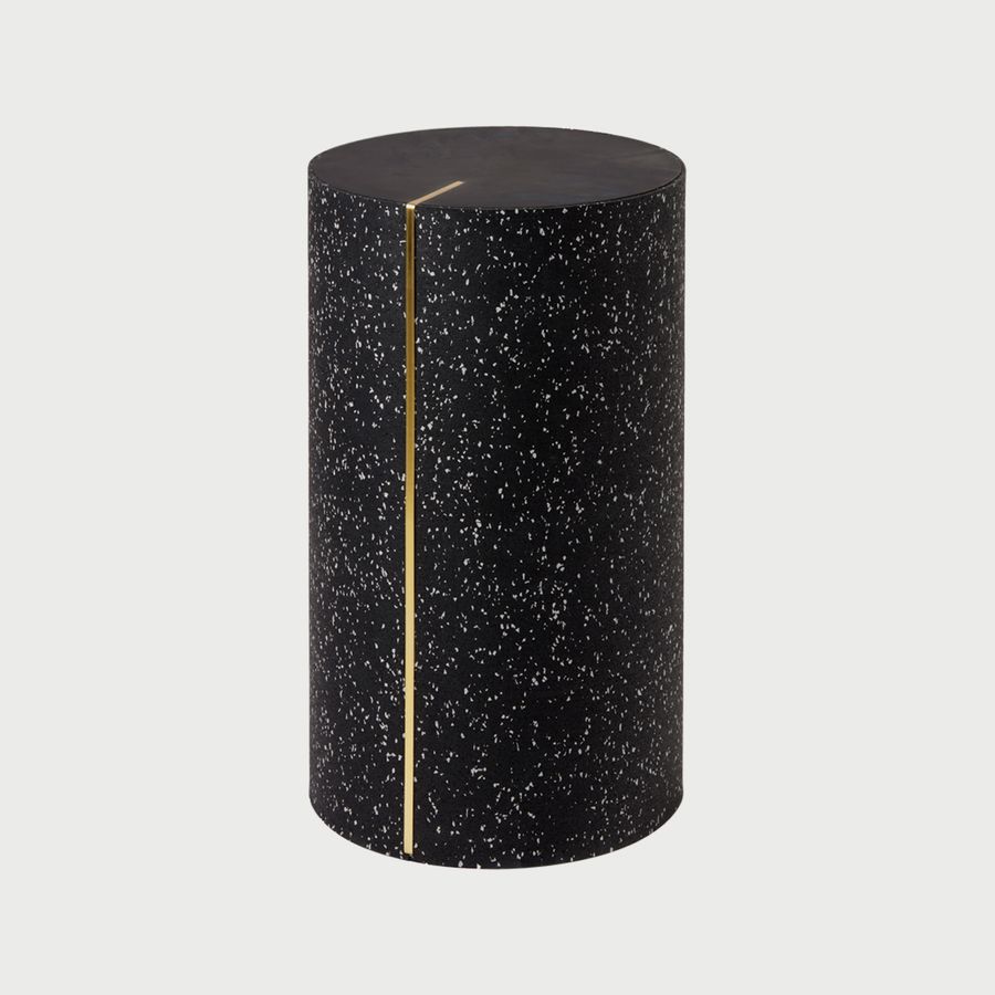 Black Concrete Rubber CYL 