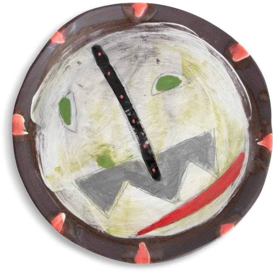 Mr J Hand Crafted Ceramic Plate Unique Edition