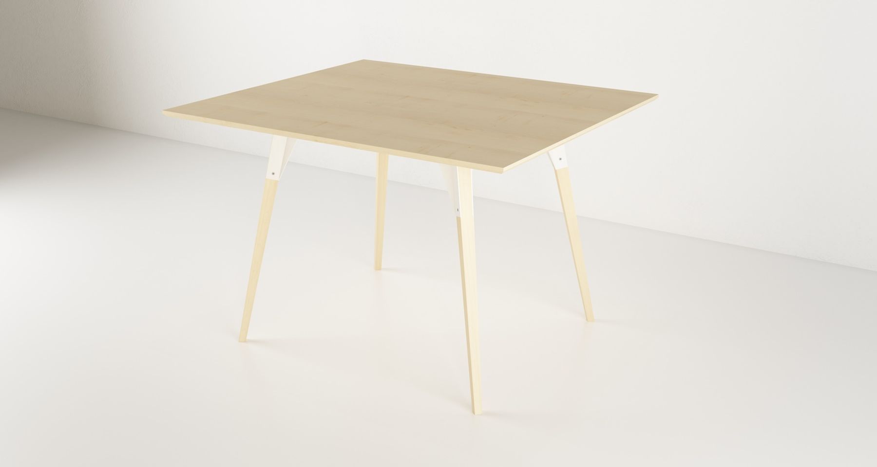 Clarke Dining Table Rectangle by Tronk