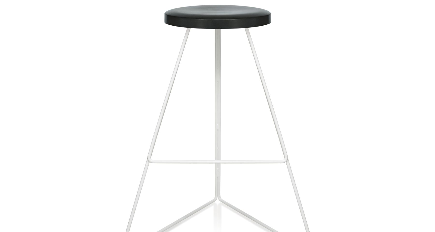 The Coleman Stool - White Frame by Greta de Parry