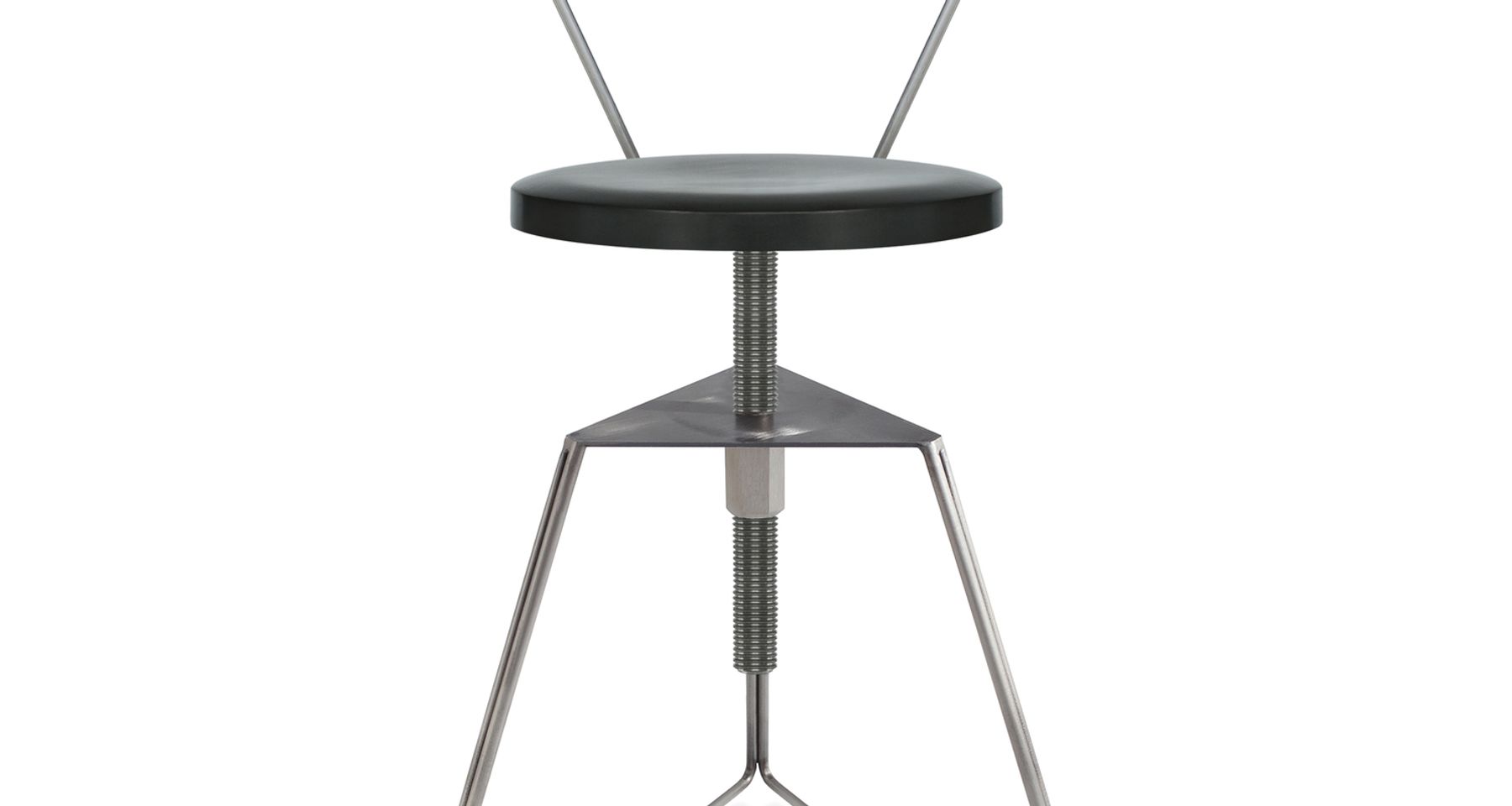 The Camp Stool with Backrest by Greta de Parry