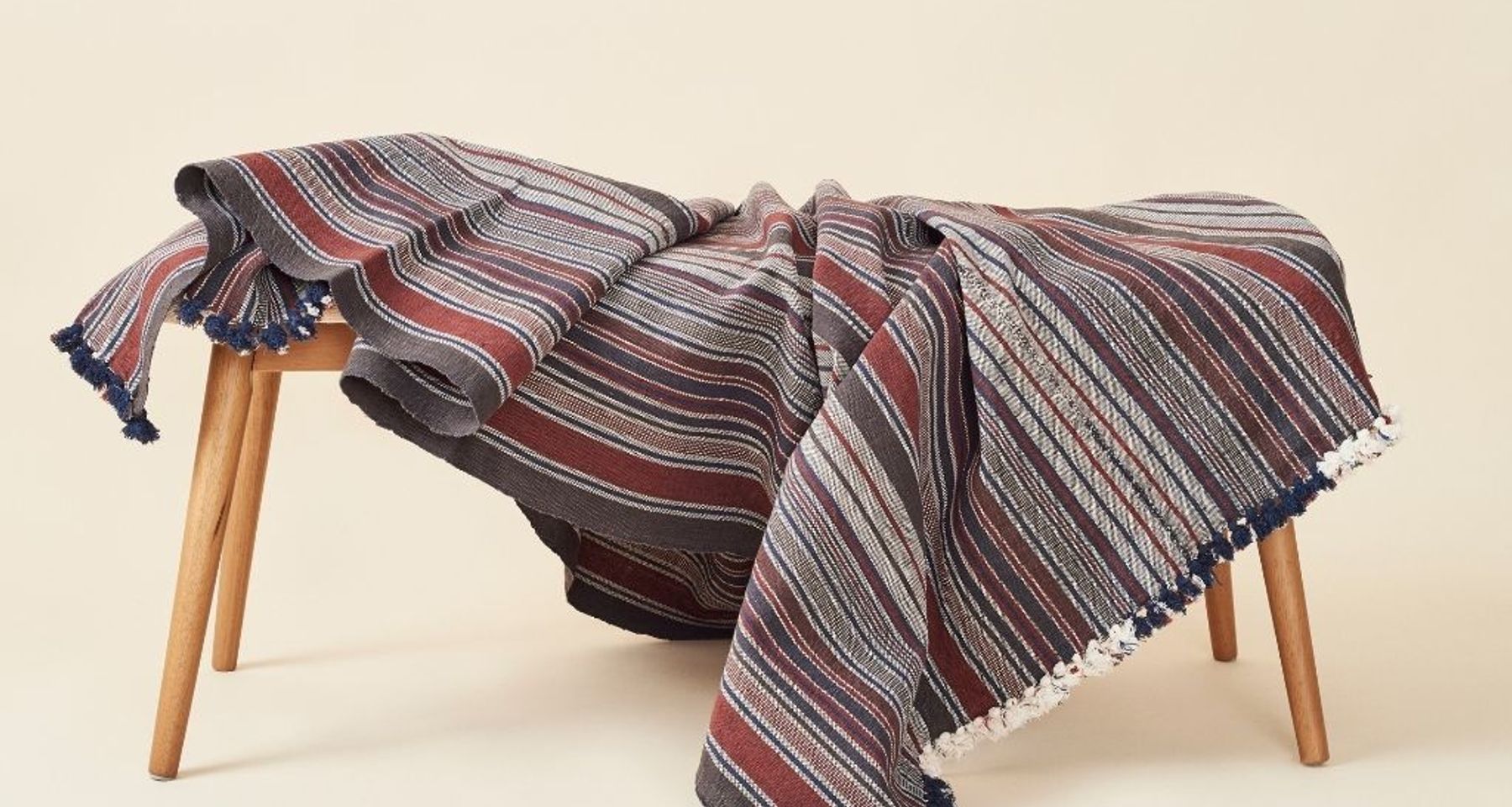 Aasana Organic Cotton Throw by Studio Variously