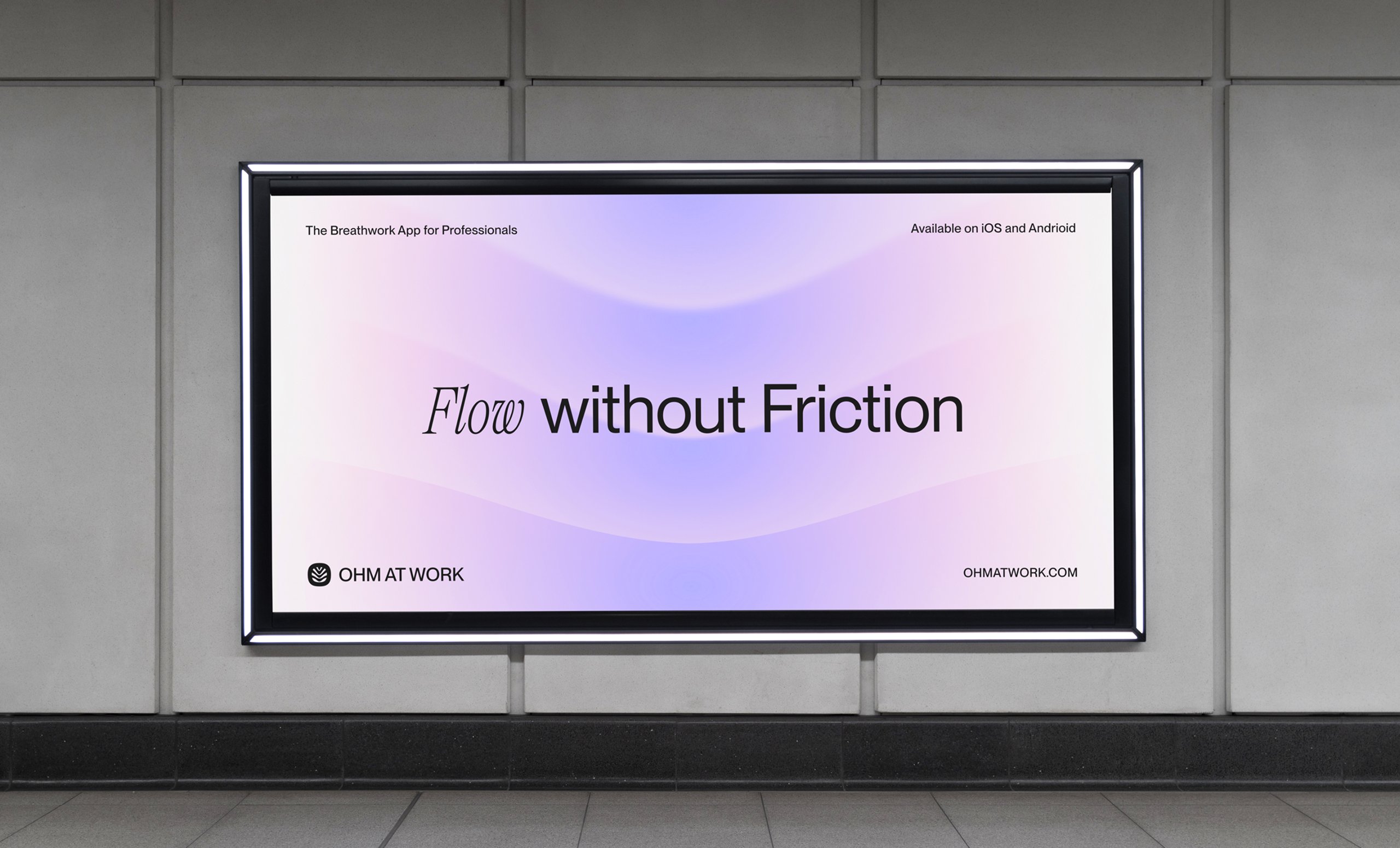 OHM AT WORK, brand strategy, brand identity, logo design, positioning