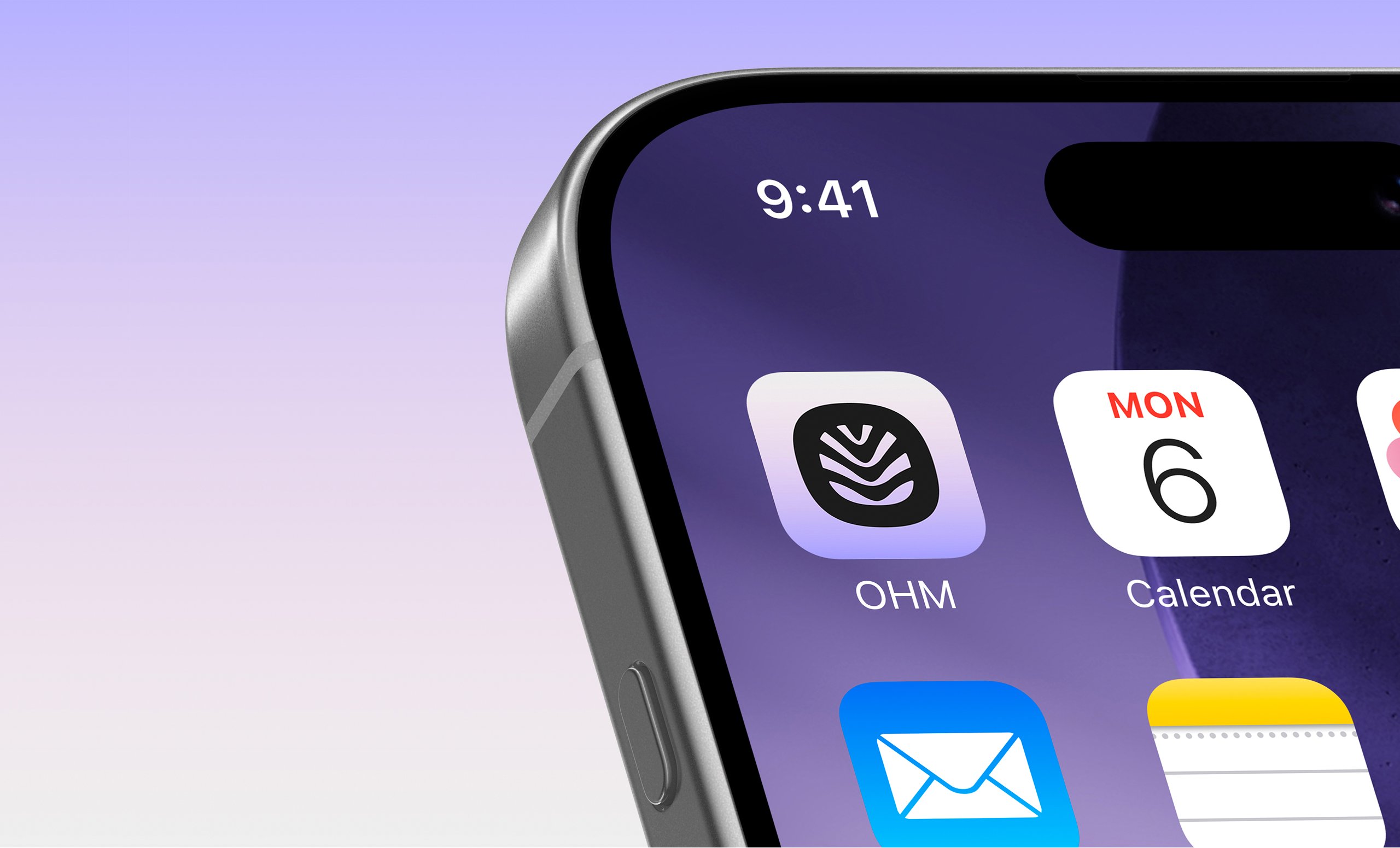 OHM AT WORK, App icon, Brand Identity