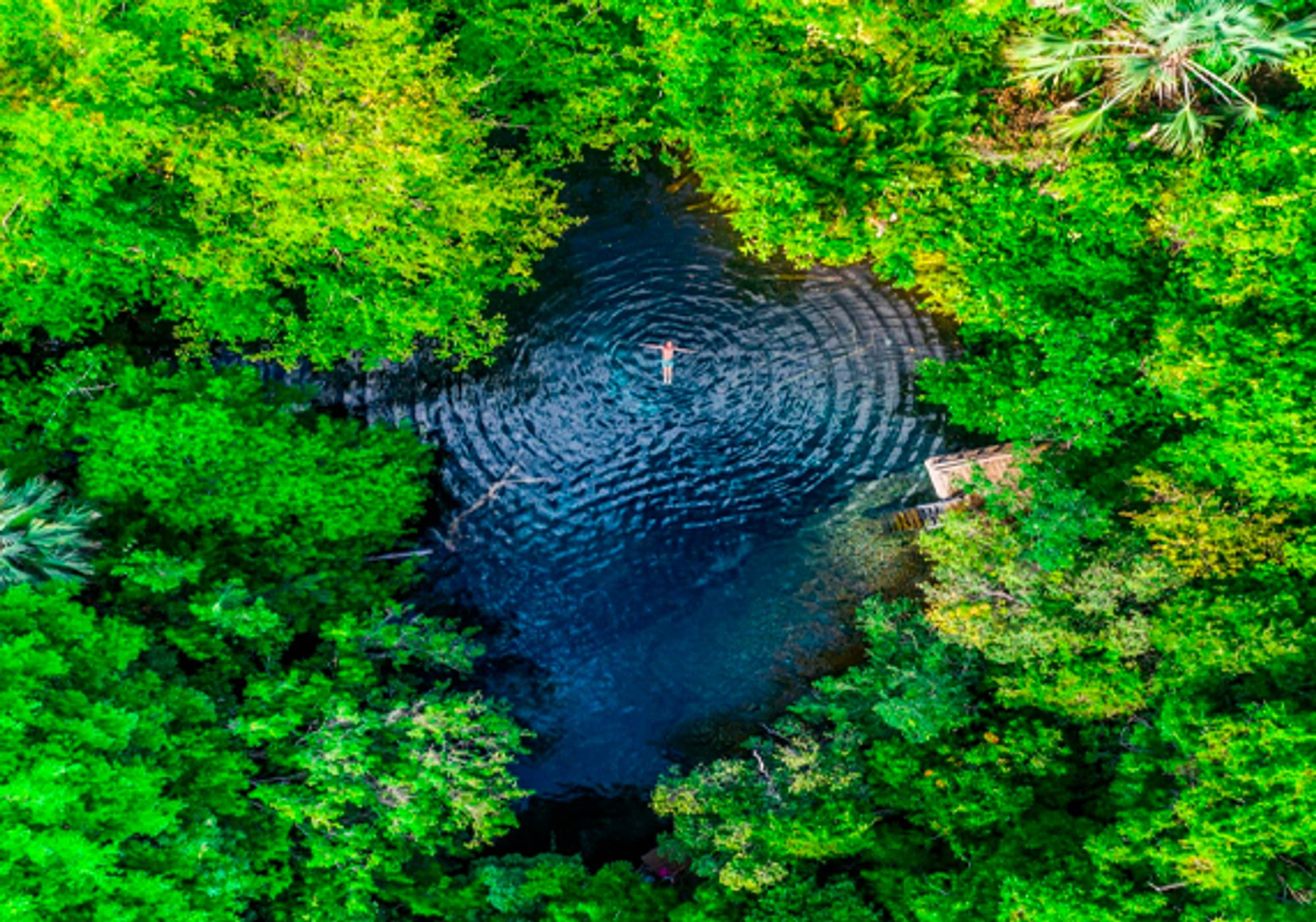 Caribbean Sea with Private Cenote Los Ojos Indígenas gallery 3