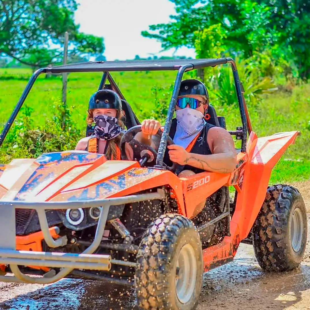 Punta Cana Buggy Adventure + Golf Simulator Experience with Lunch