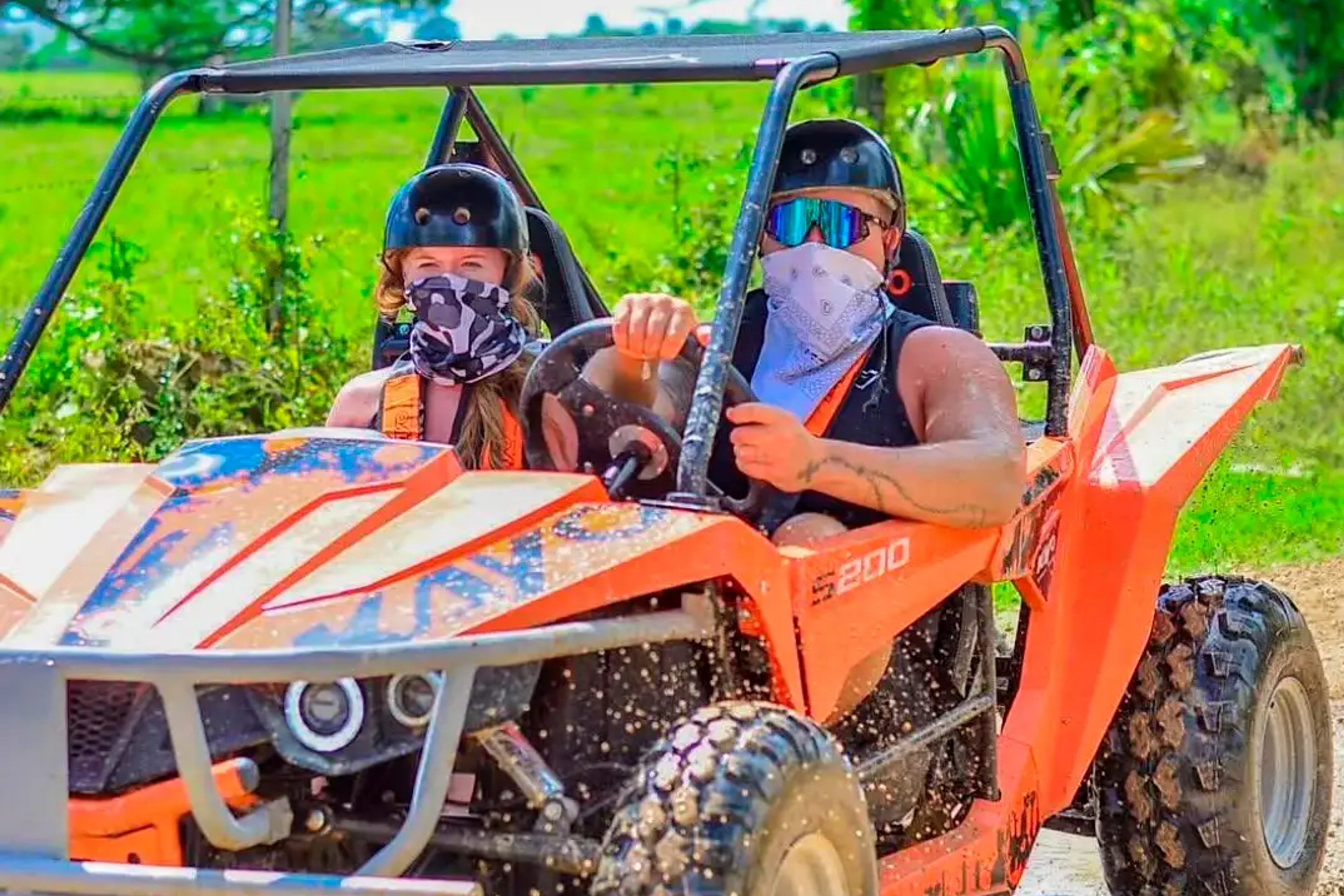 Punta Cana Buggy Adventure + Golf Simulator Experience with Lunch