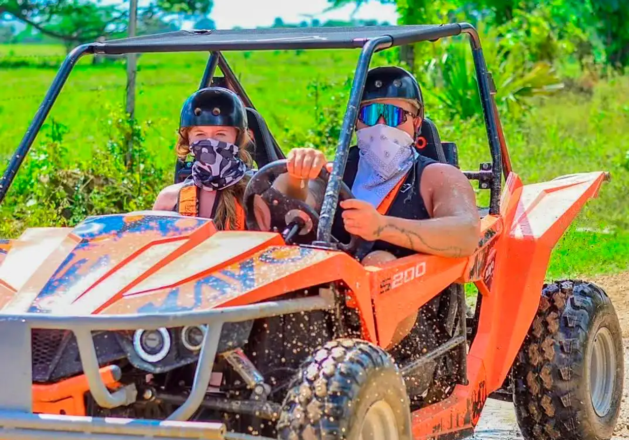 Punta Cana Buggy Adventure + Golf Simulator Experience with Lunch gallery 2