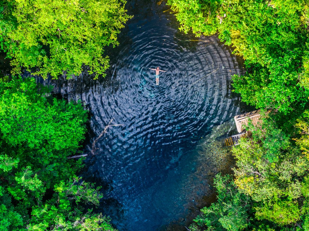 Caribbean Sea with Private Cenote Los Ojos Indígenas image 2