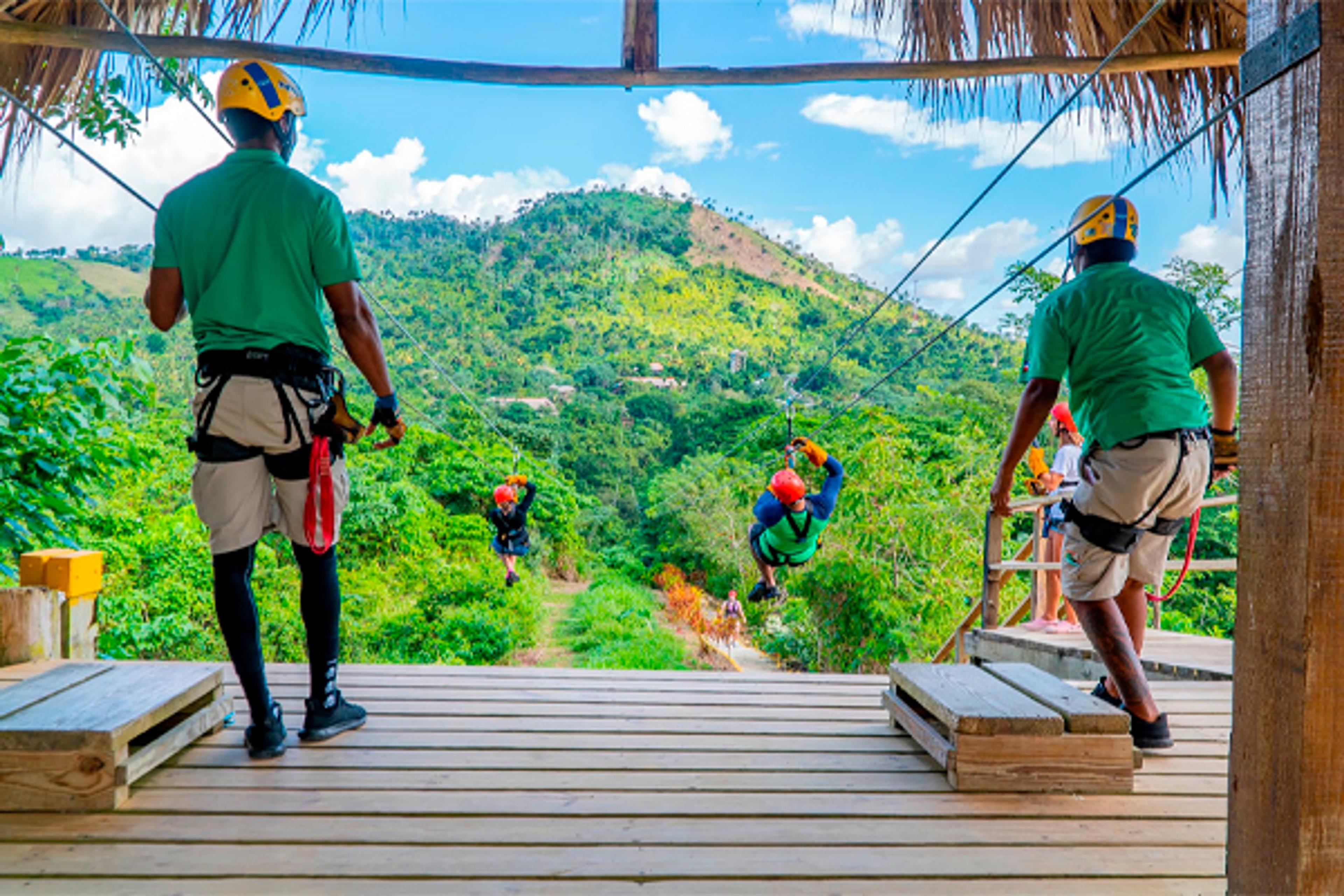 Zipline Adventures + Monkeyland La Romana