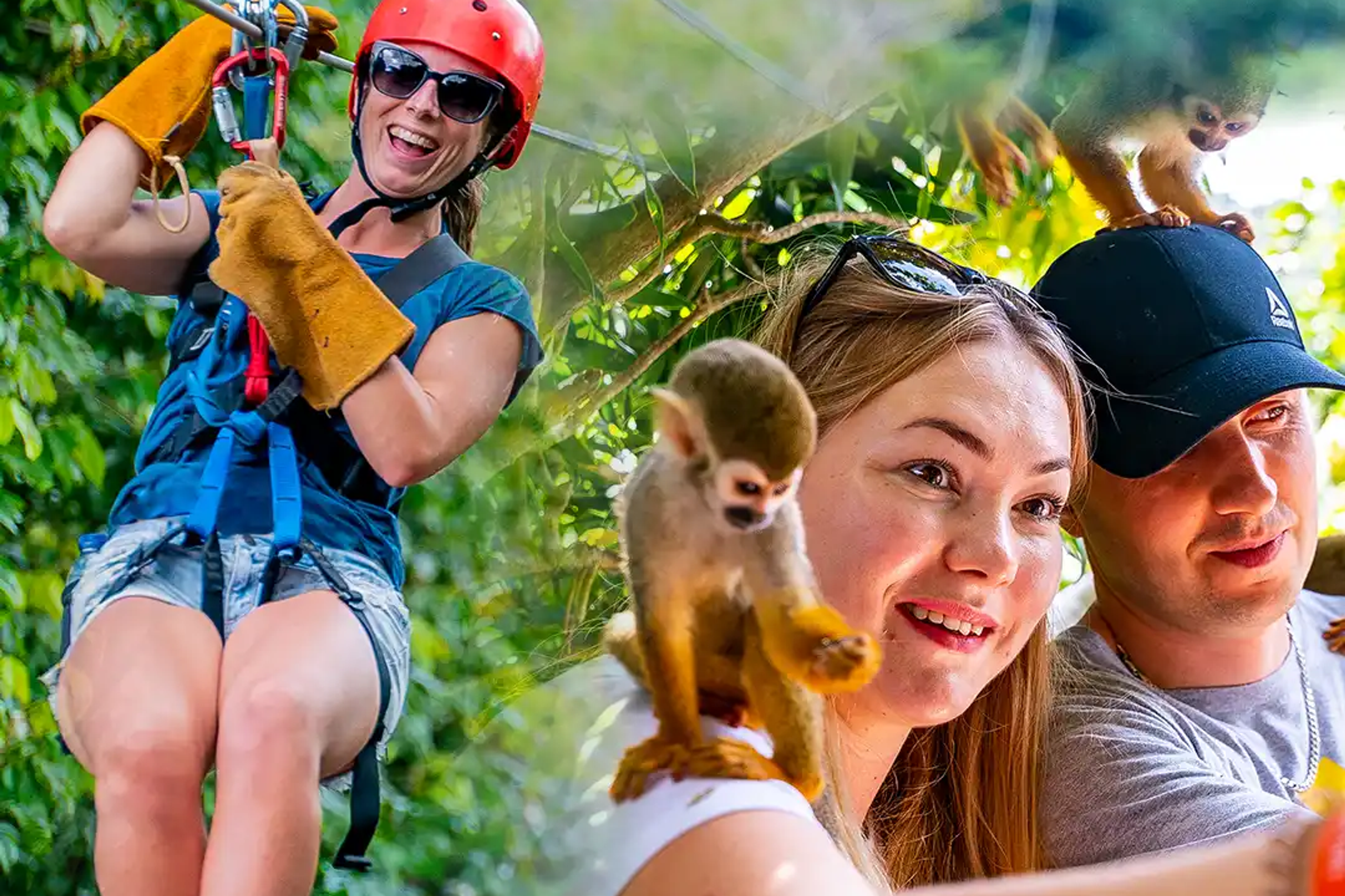 Zipline & Monkeyland Punta Cana
