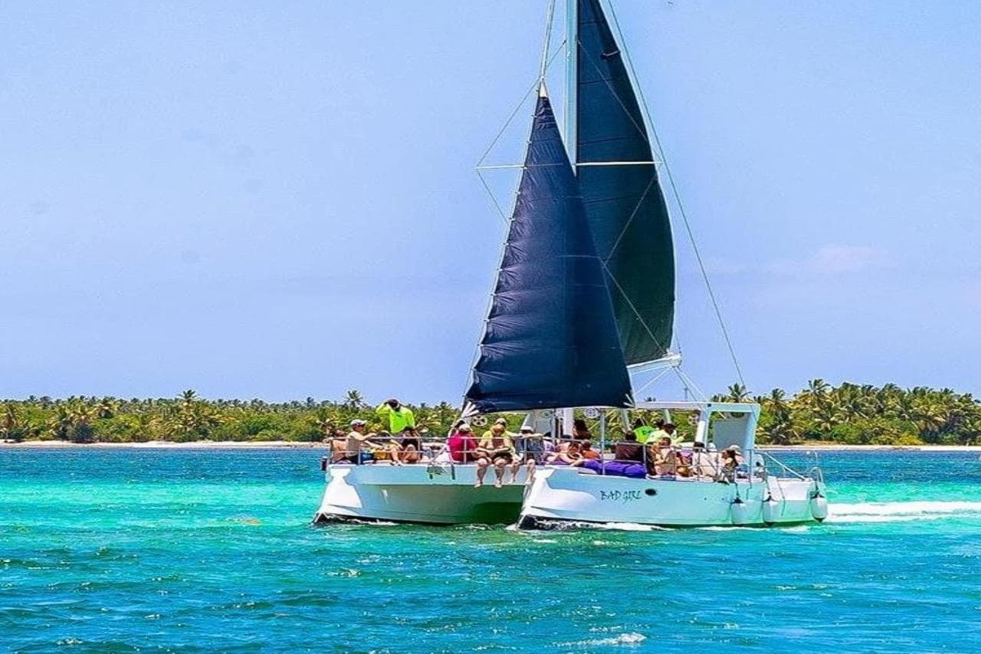 Private Catamaran Tour Along Bavaro Coast