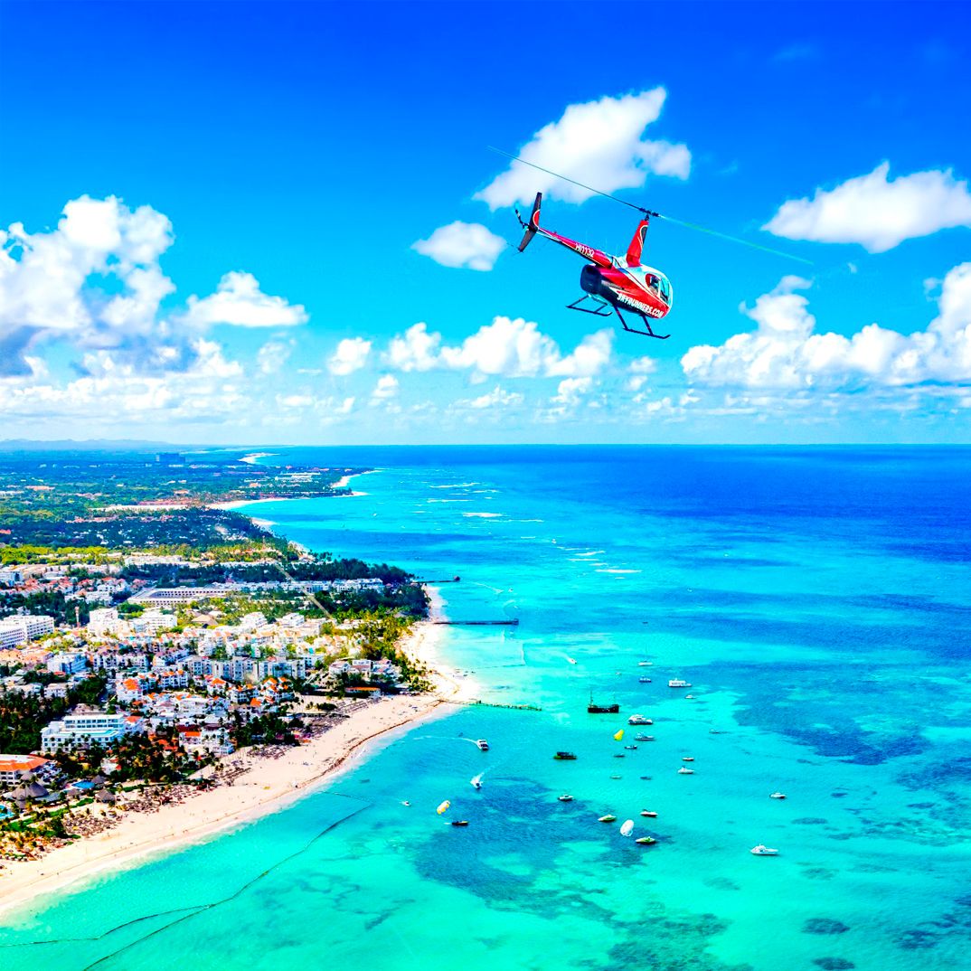Punta Cana Helicopter Tour – Scenic Flights Over Bávaro & Cap Cana