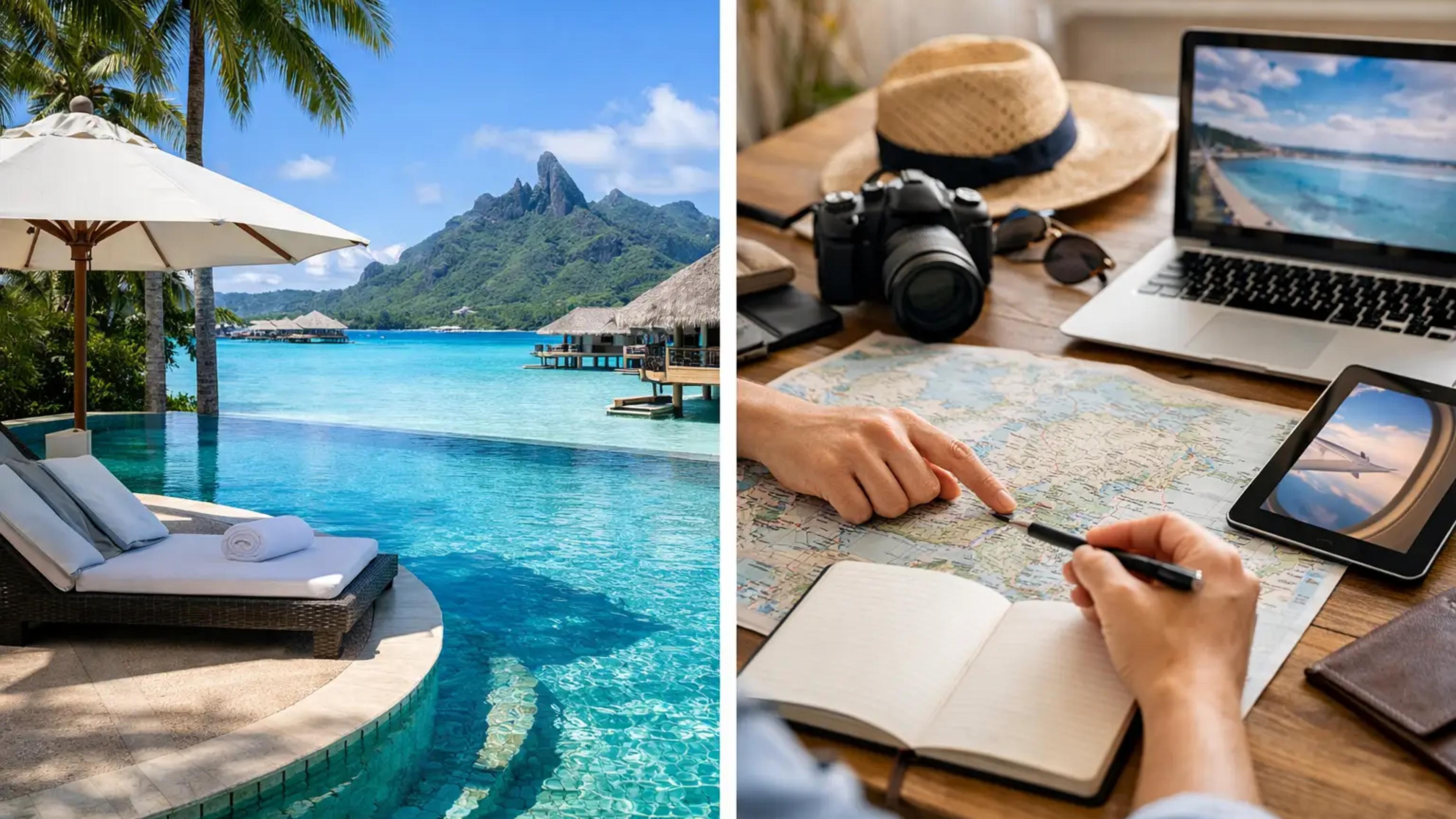 Reserva de resorts vs. Planificador de viajes: ¿cuál se adapta?