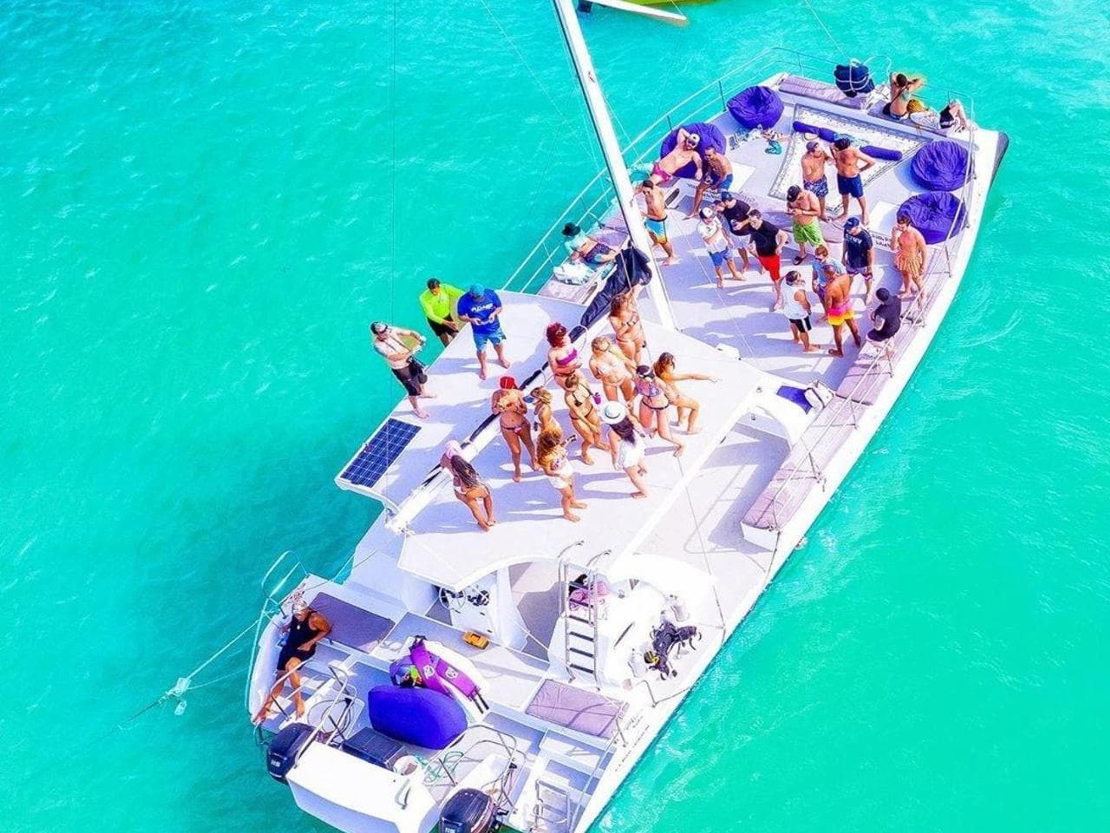 Private Catamaran Tour Along Bavaro Coast — 1