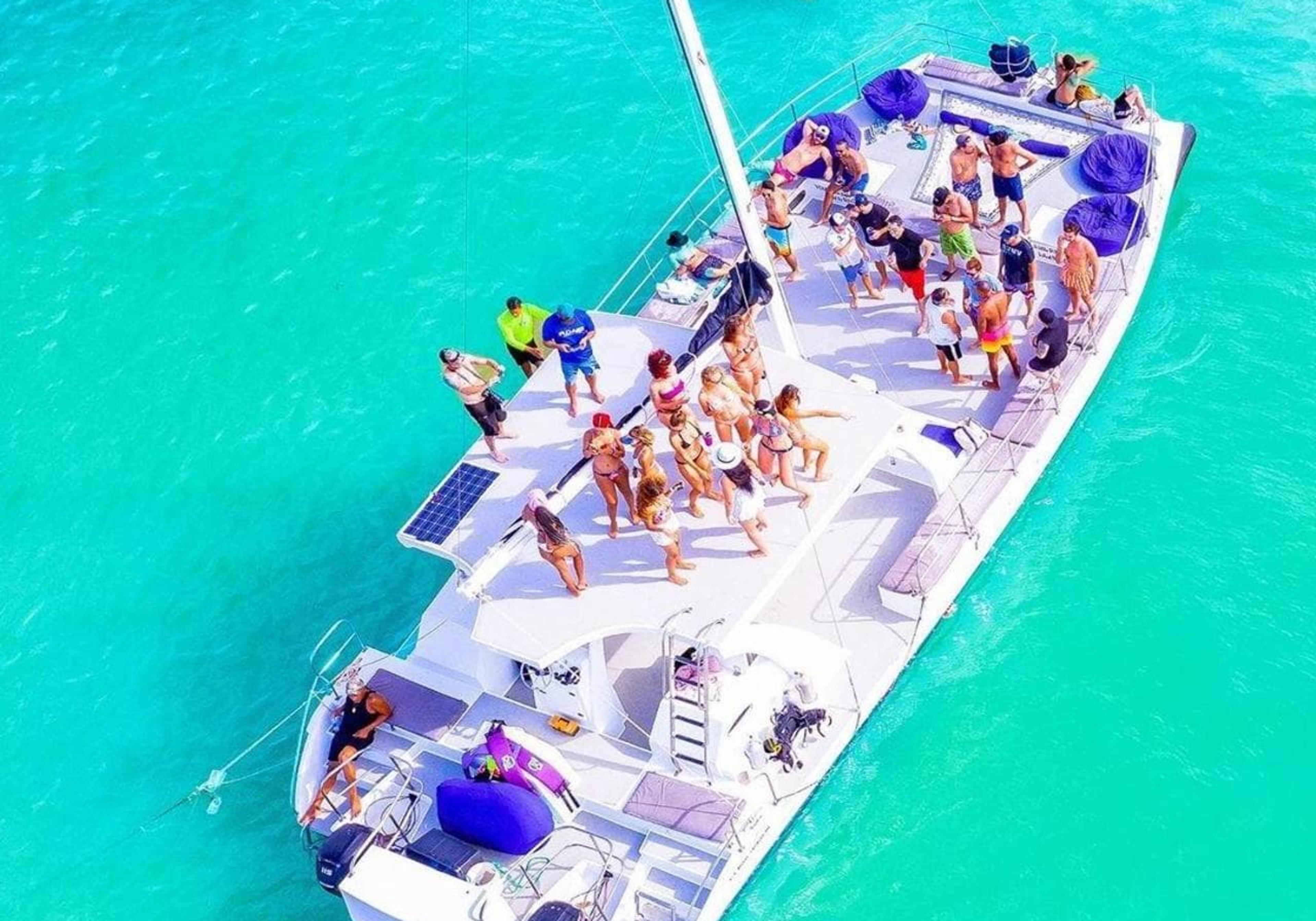 Private Catamaran Tour Along Bavaro Coast — 1