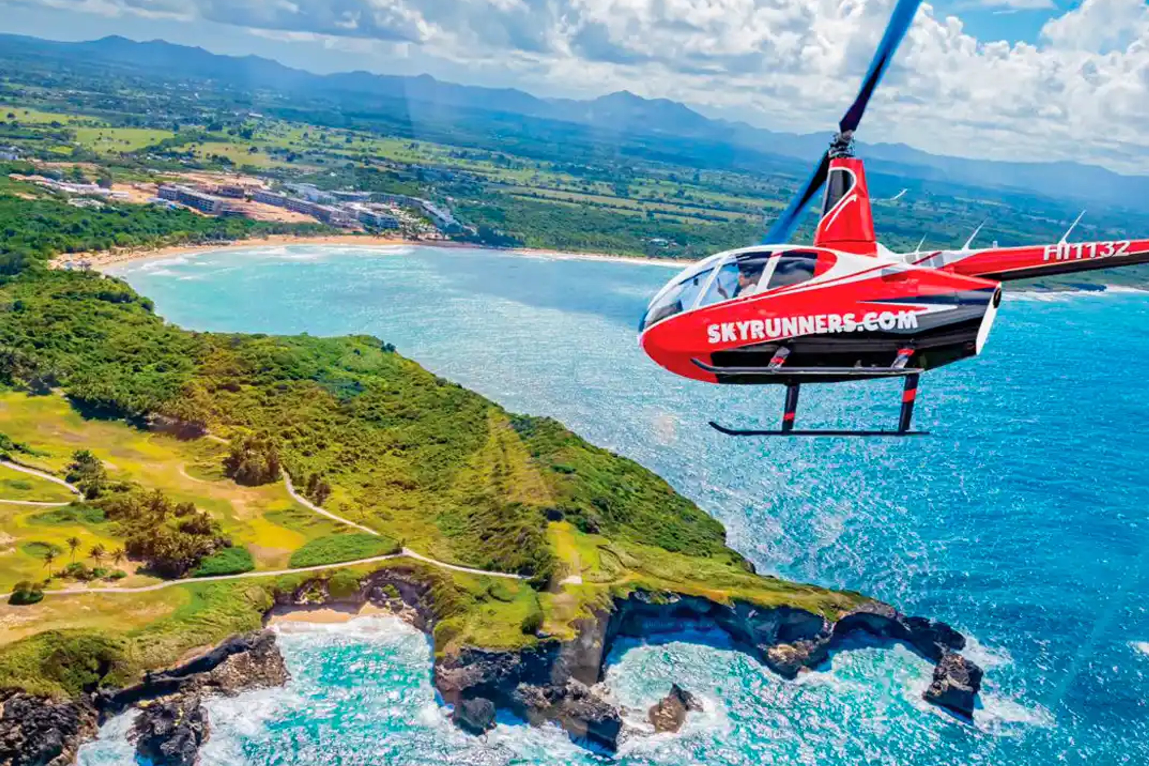 Punta Cana Helicopter Ride & Golf Simulator Experience