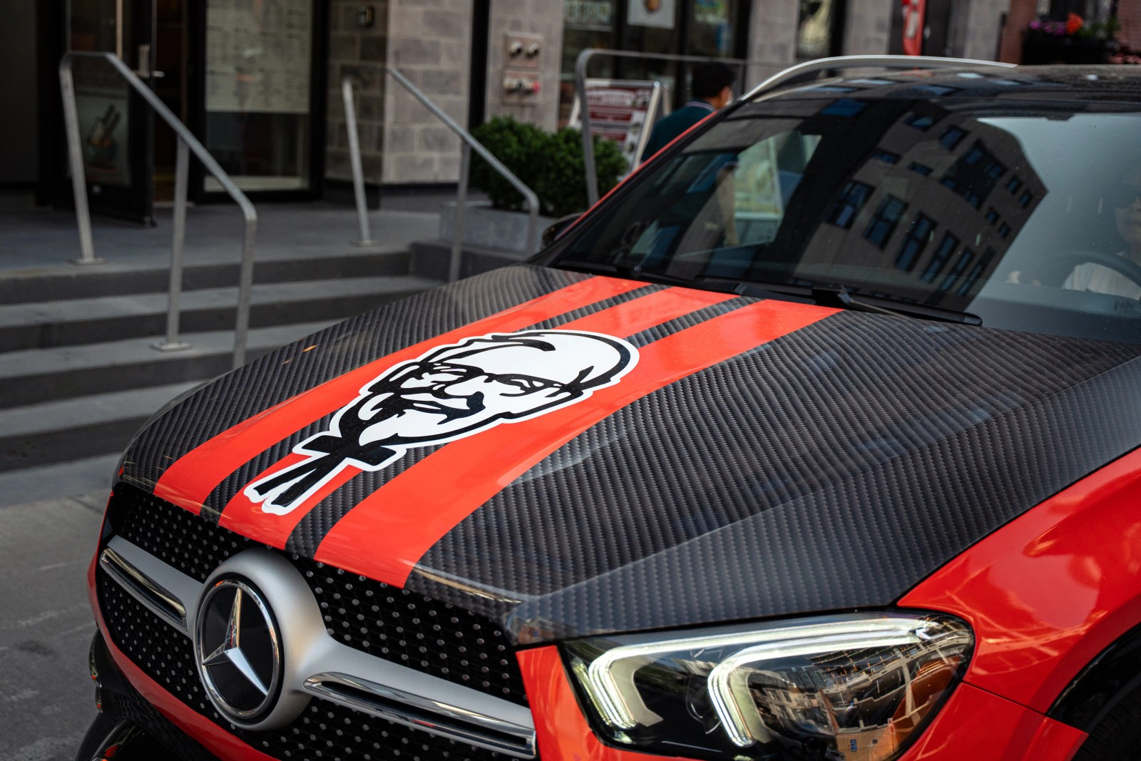 KFC campaign vehicle photograph