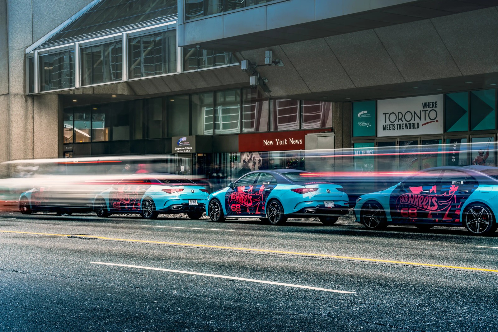 Hot Wheels Auto Show SWARM campaign photo