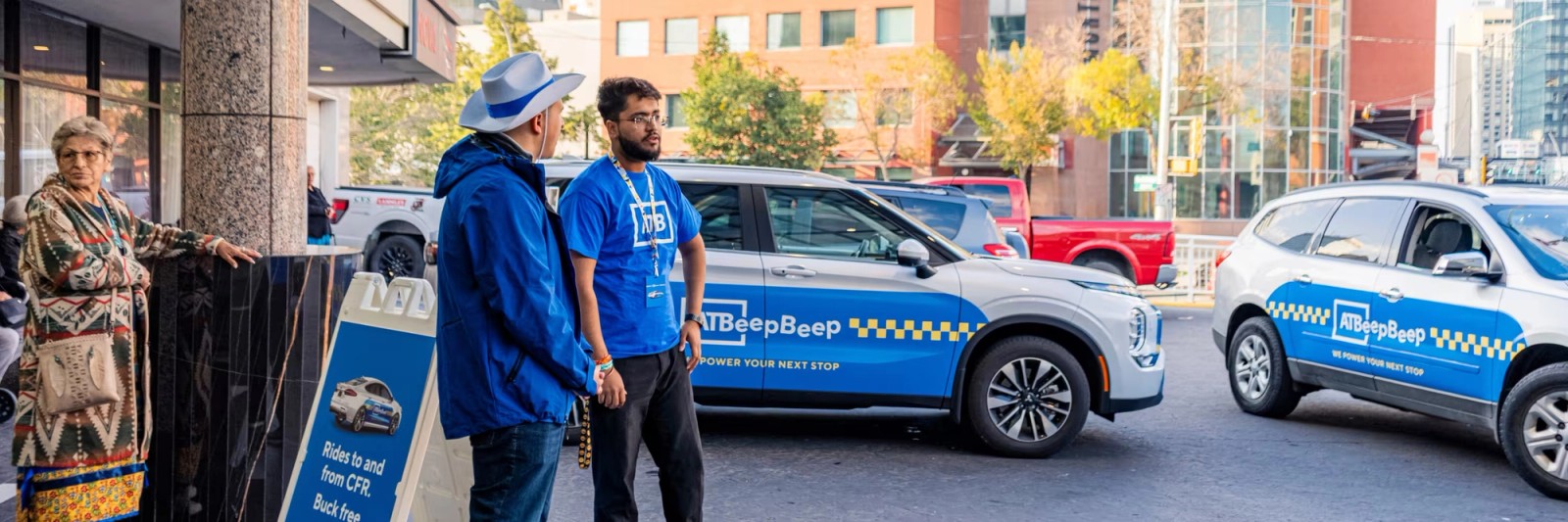 ATB branded free-ride activation