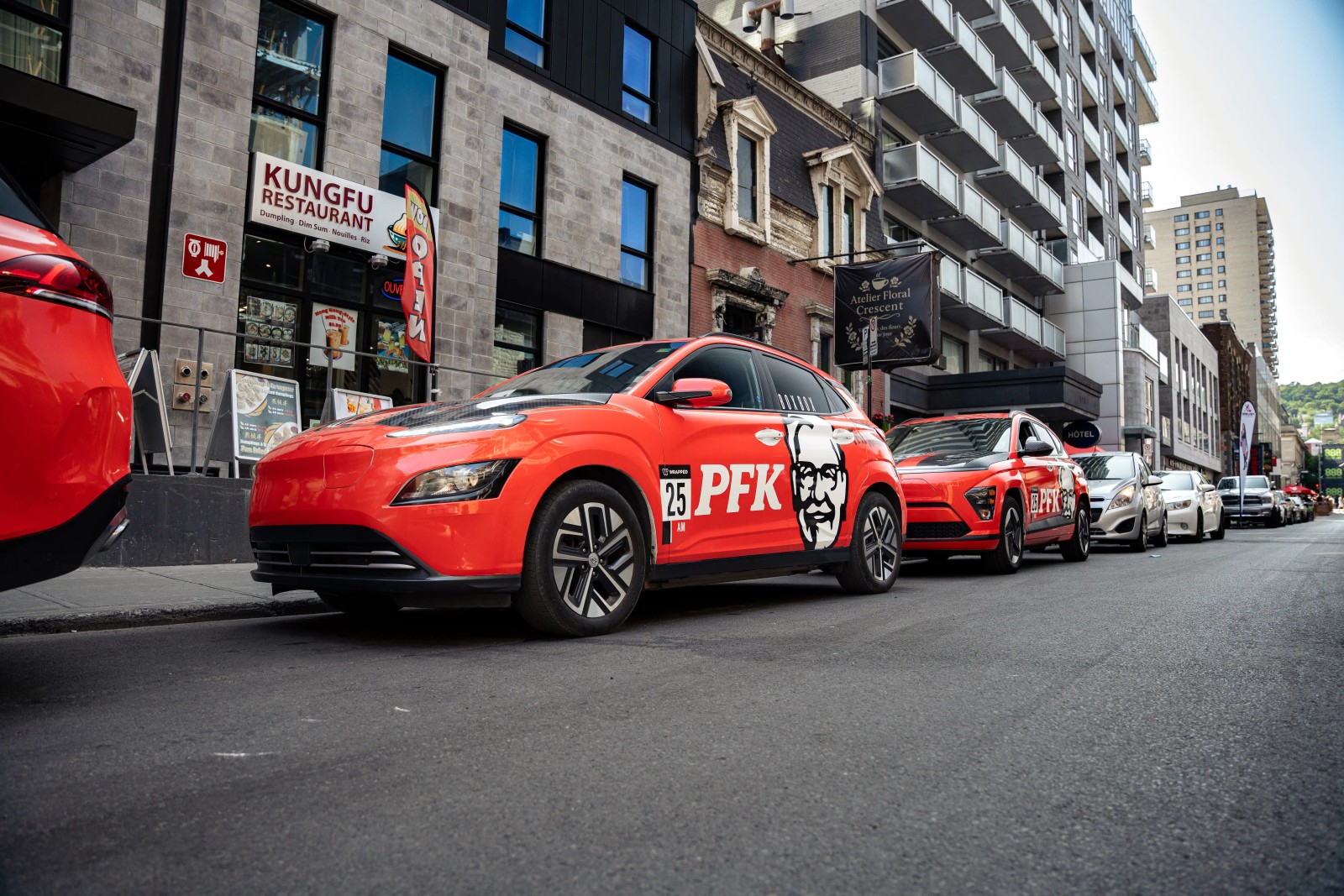 KFC Box Box BOGO F1 Free Rides campaign photo